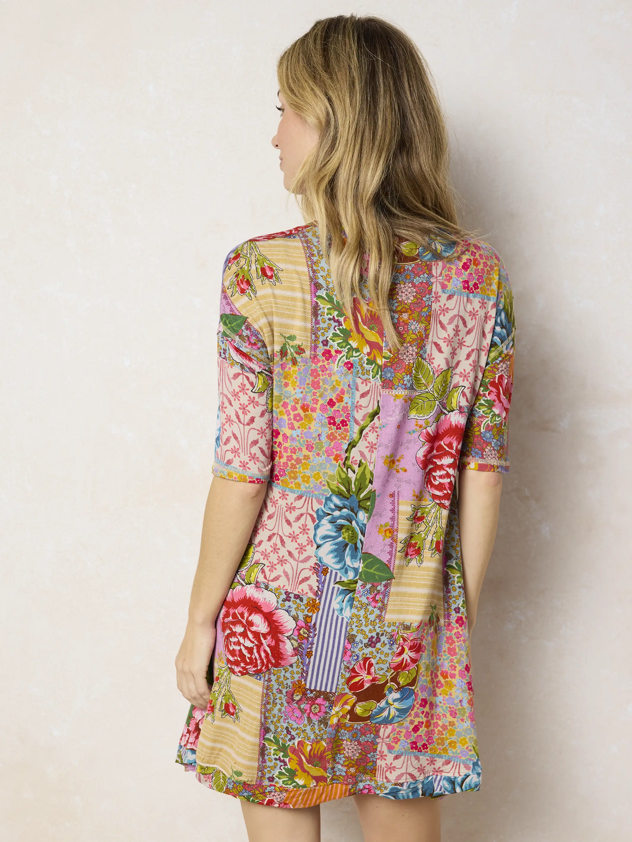All Day "ButterSoft" Mini Dress - Vintage Treasure Pink - Image 3