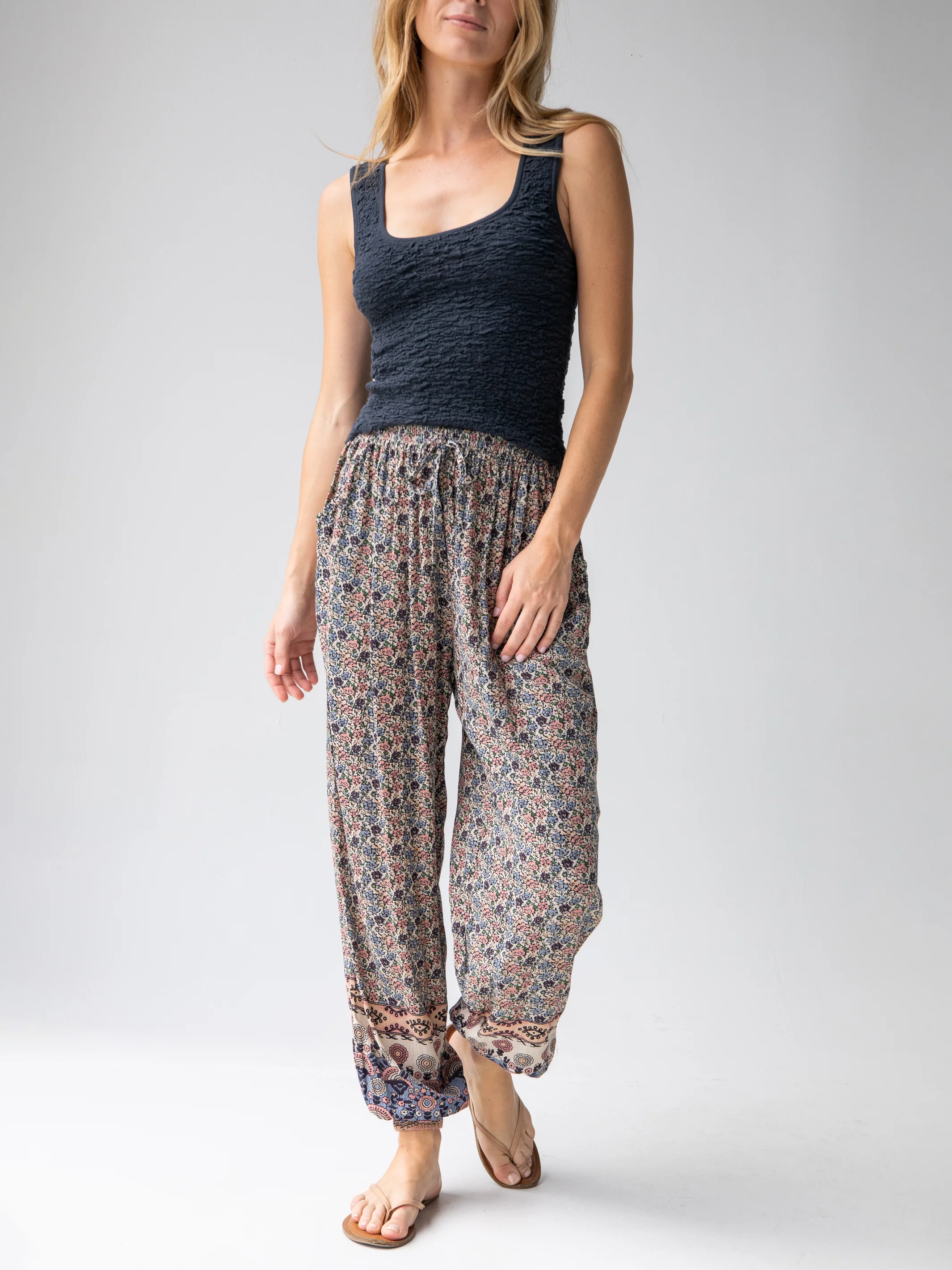 Allison Pants - Border Print - Image 2