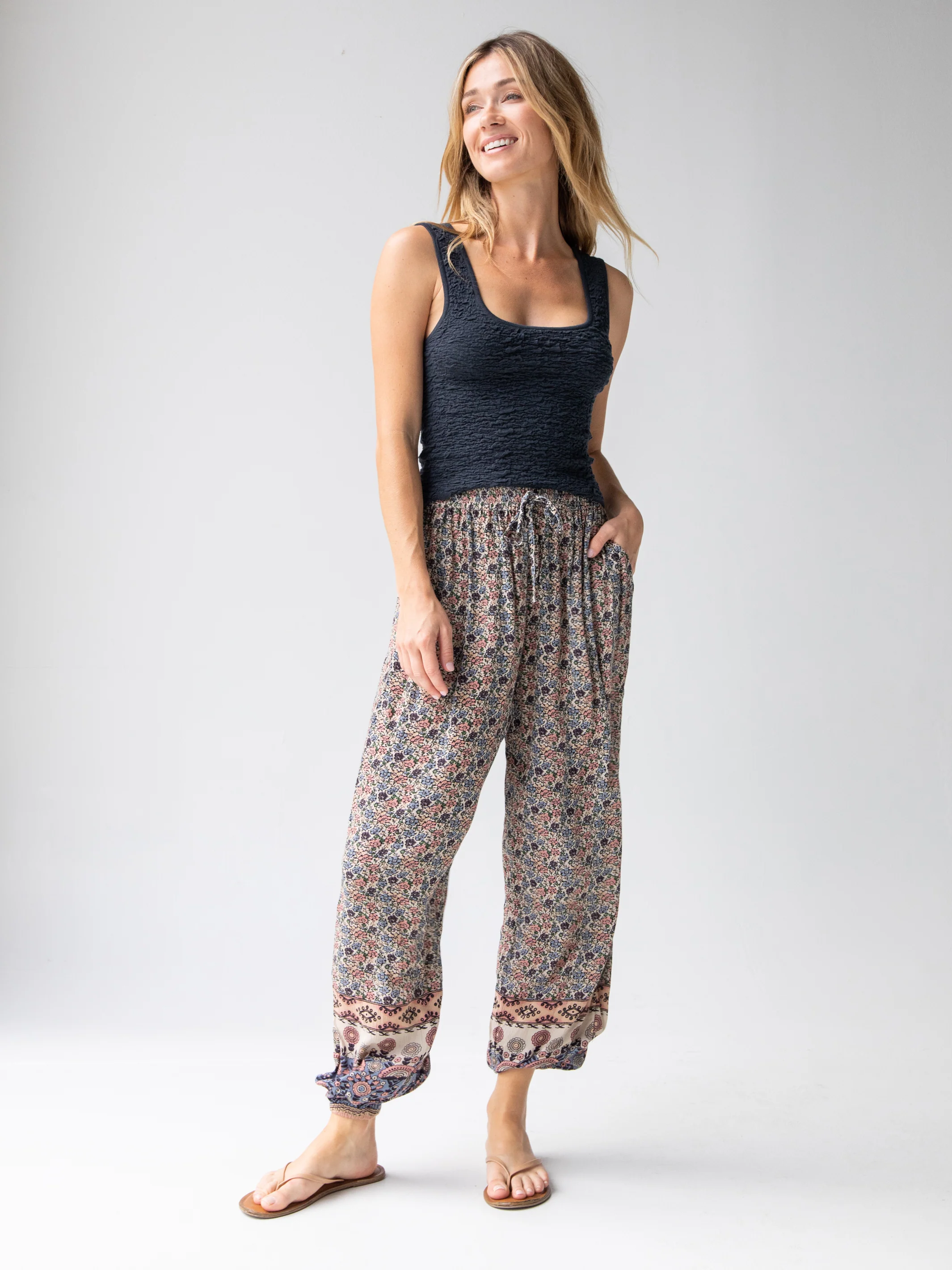 Allison Pants - Border Print - Image 4