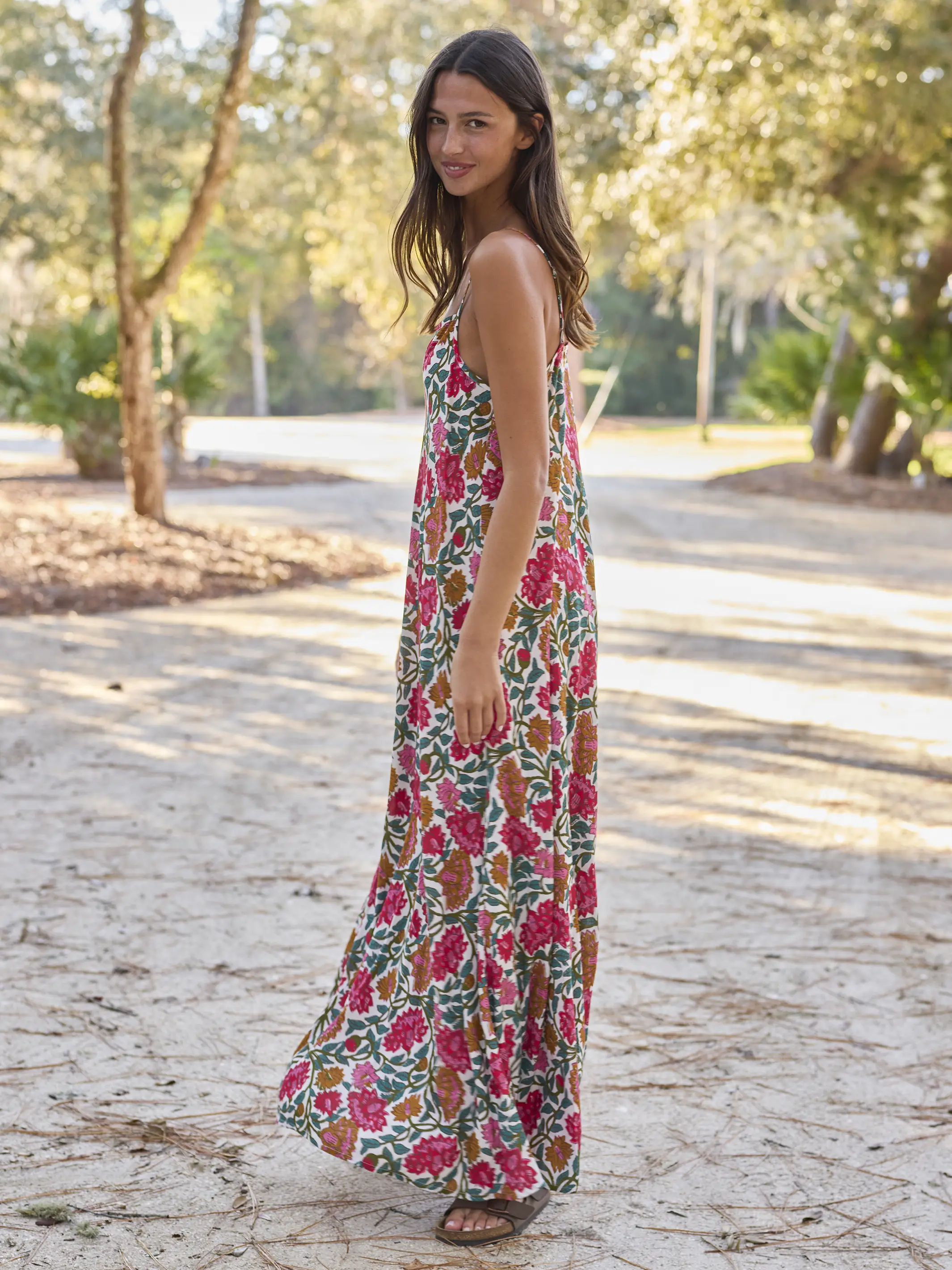 Amellia Maxi Dress - Lush Zinnias - Image 7