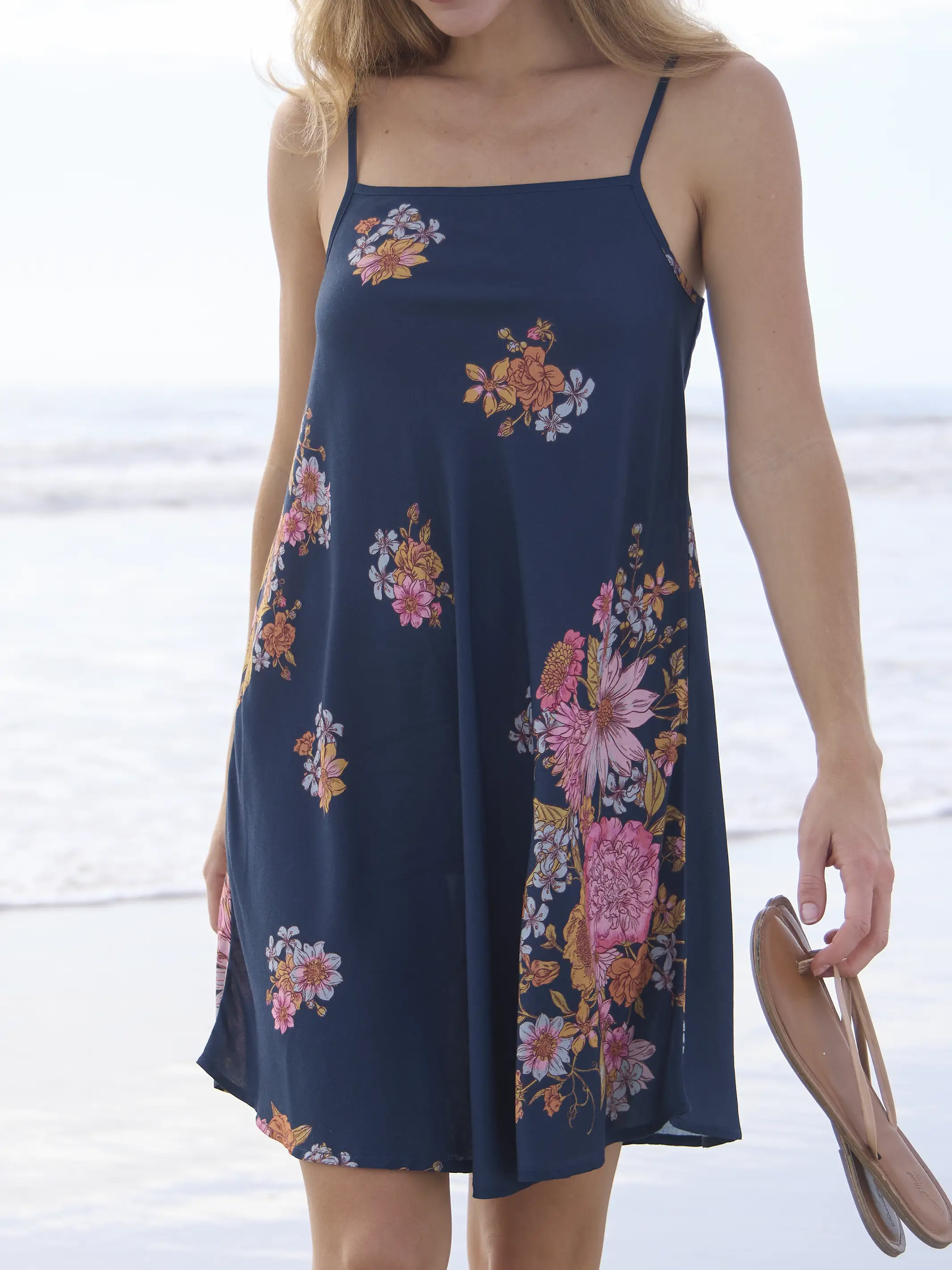 Amellia Mini Dress - English Garden Navy - Image 2