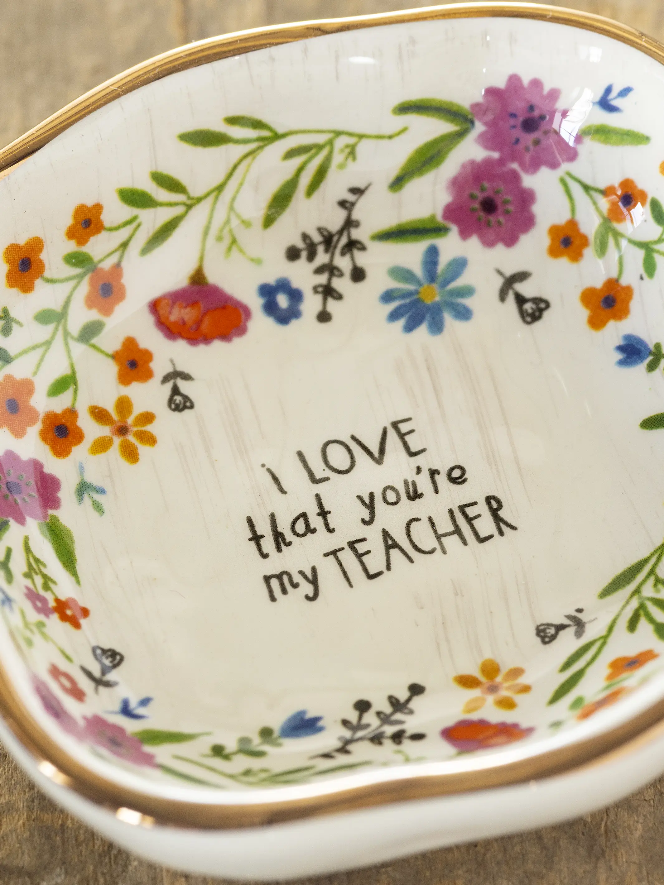 Antiqued Trinket Bowl - Teacher - Image 3