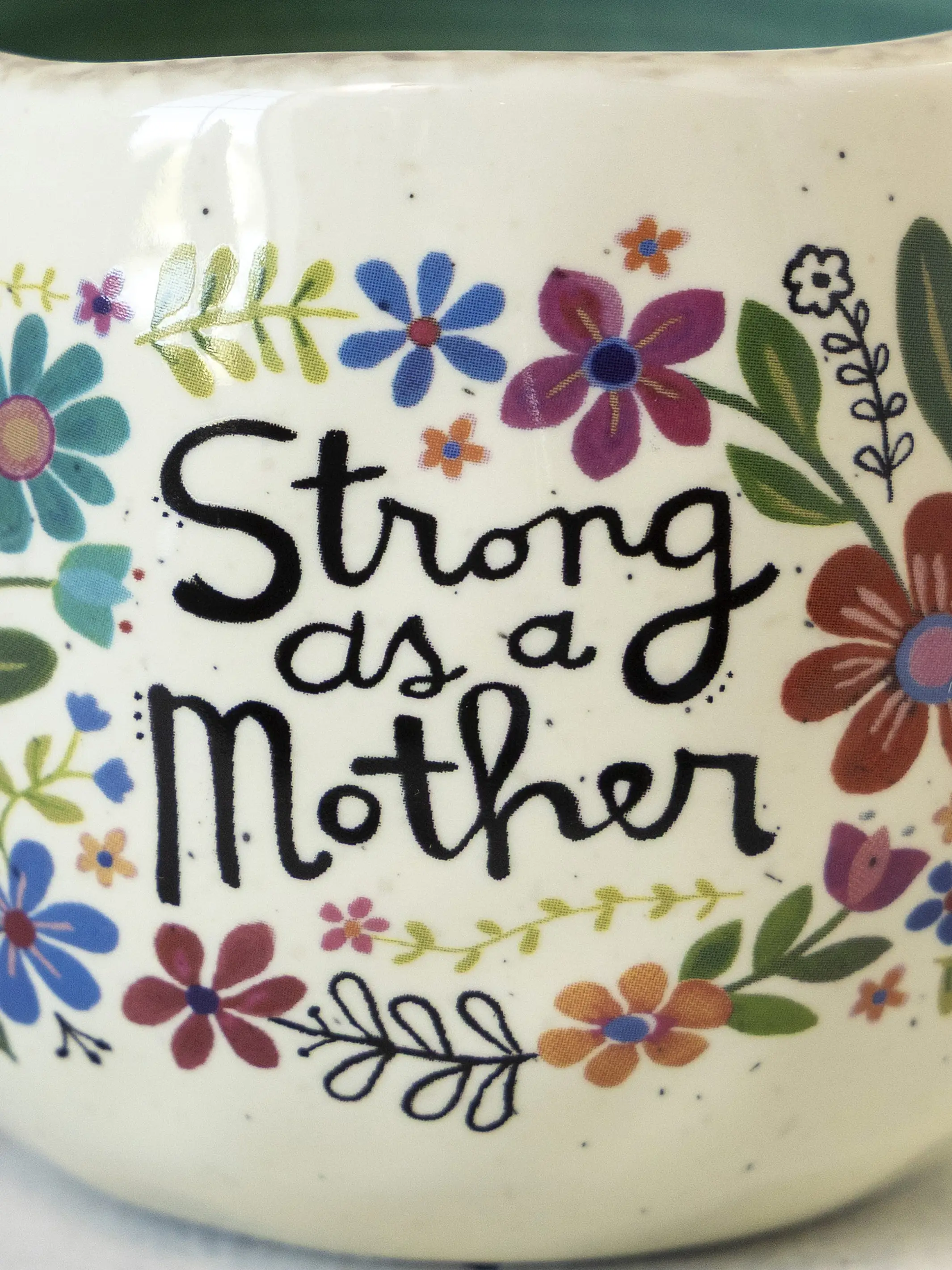Artisan Coffee Mug - Strong As A Mother - Image 3