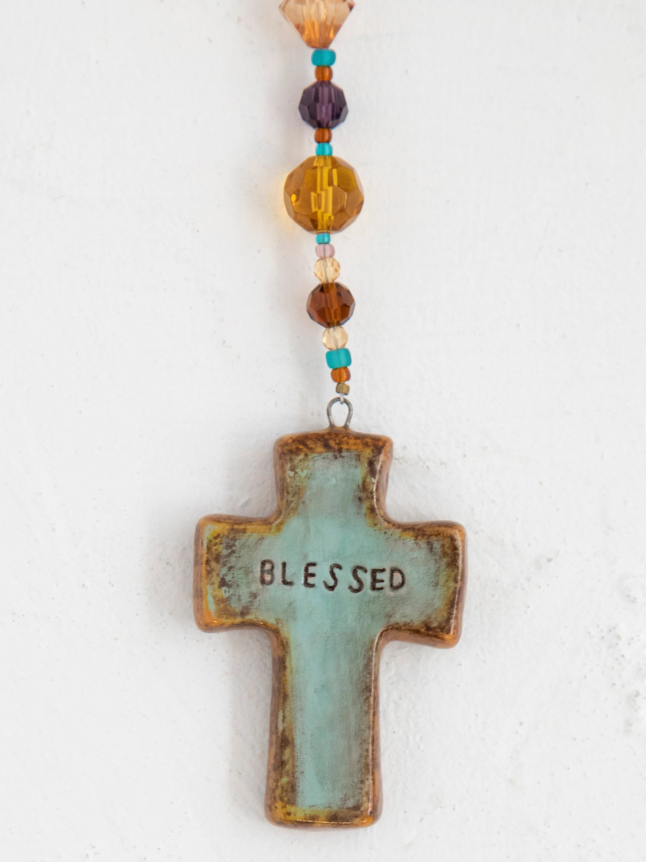 Artisan Cross Car Charm - Image 2