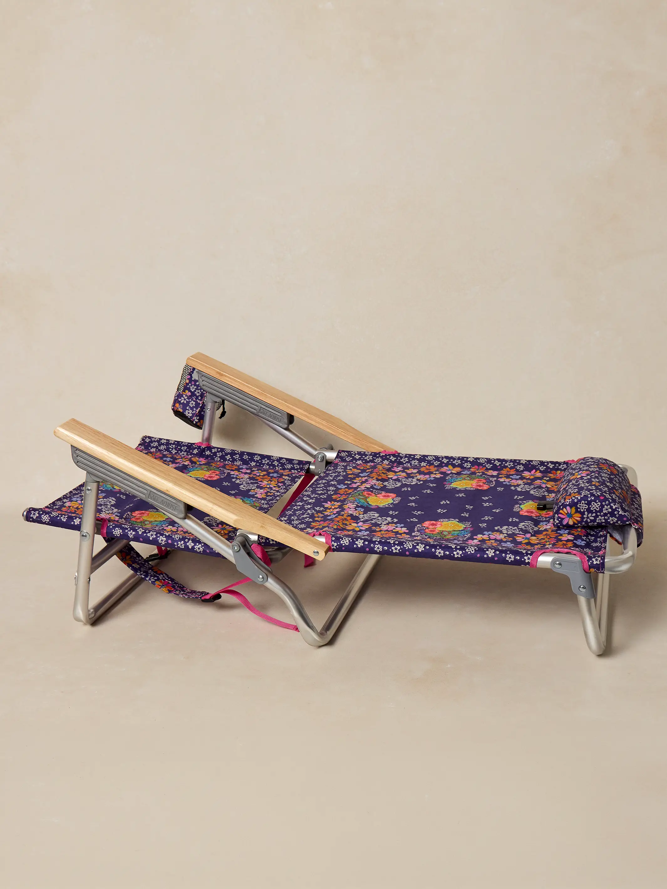 Backpack Beach Chair - Tropic Bandana Navy - Image 5