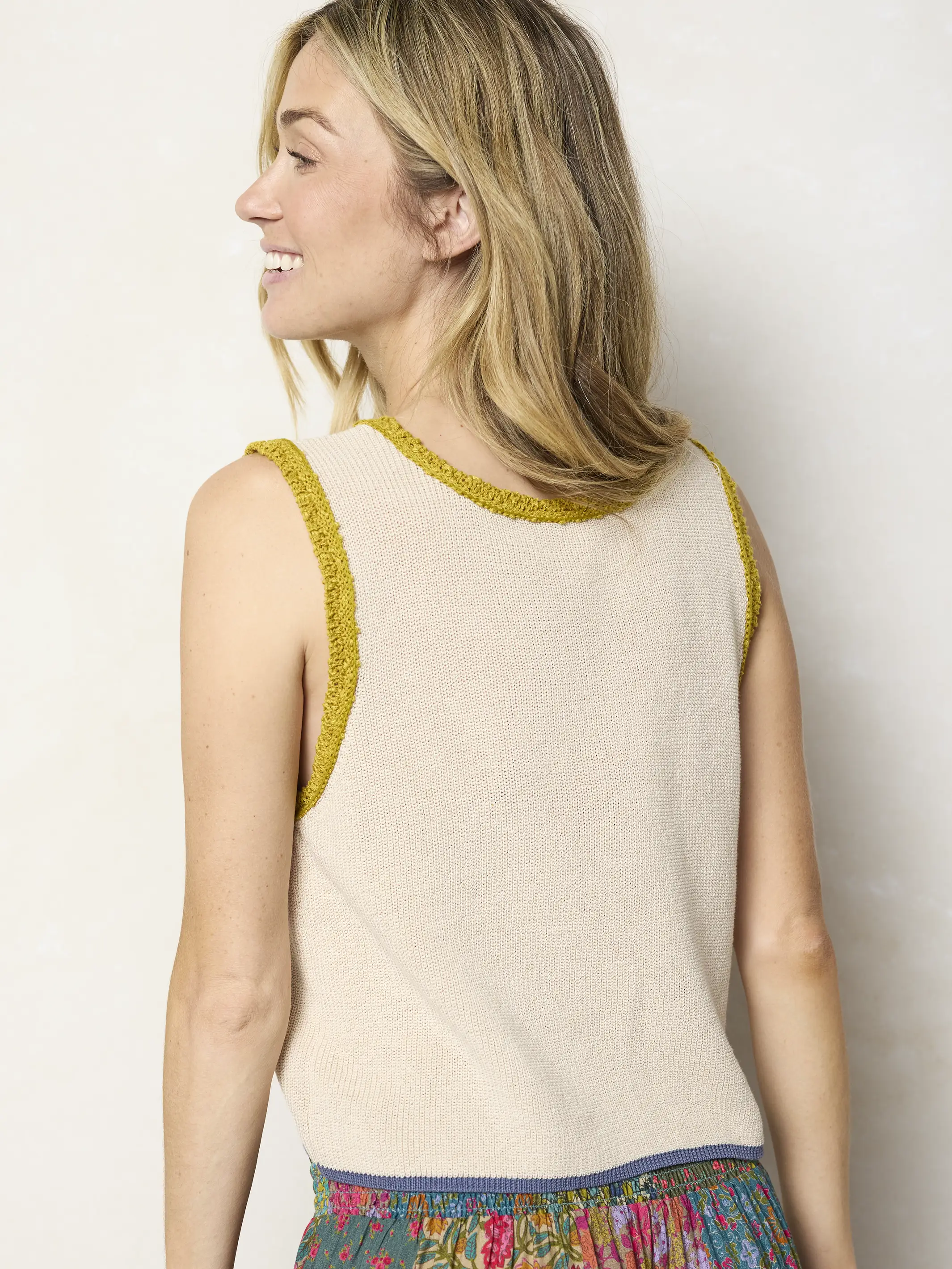 Beaded Sweater Tank - Horses - Image 5