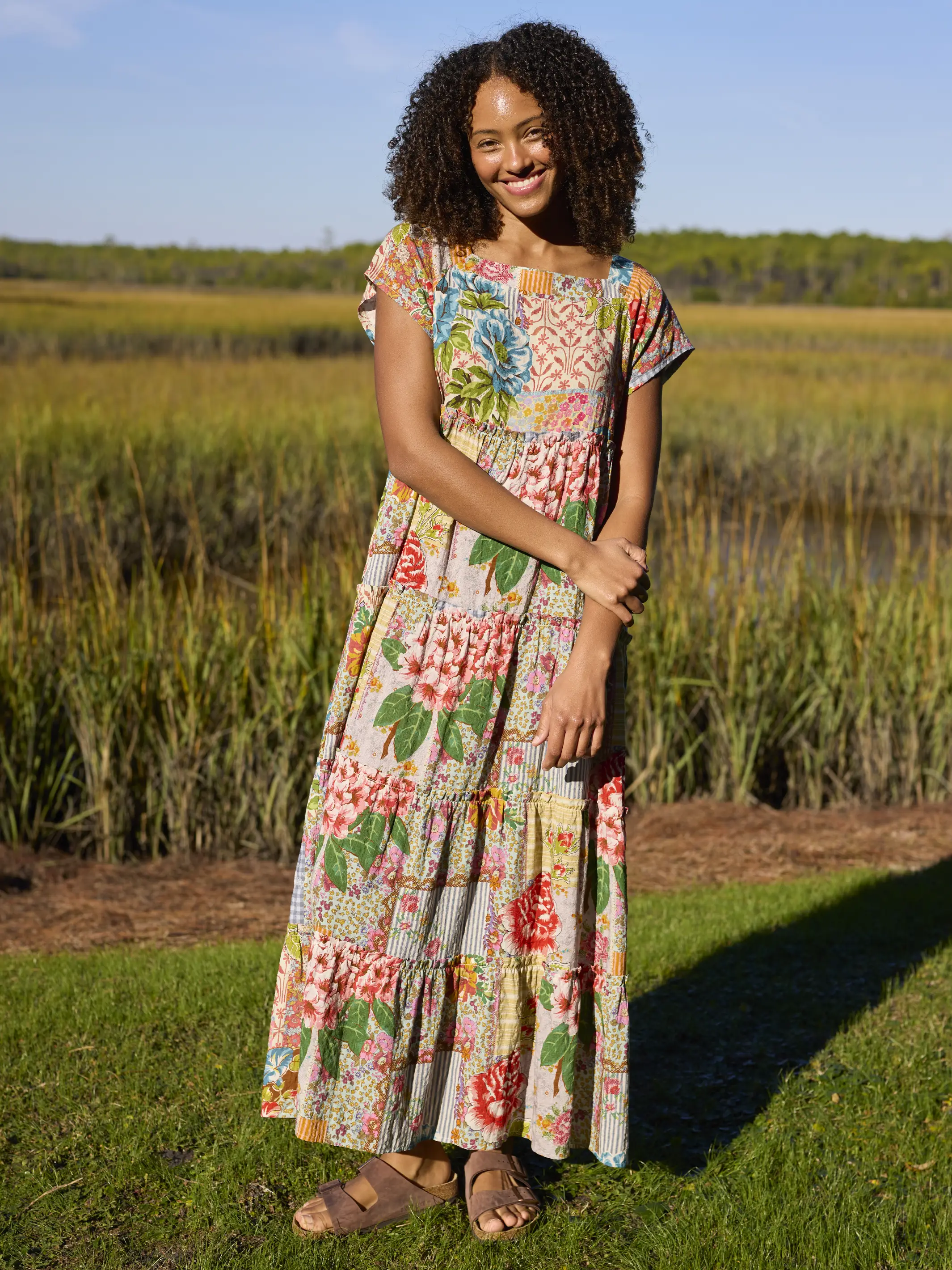 Berkley Maxi Dress - Vintage Treasure Pink - Image 3