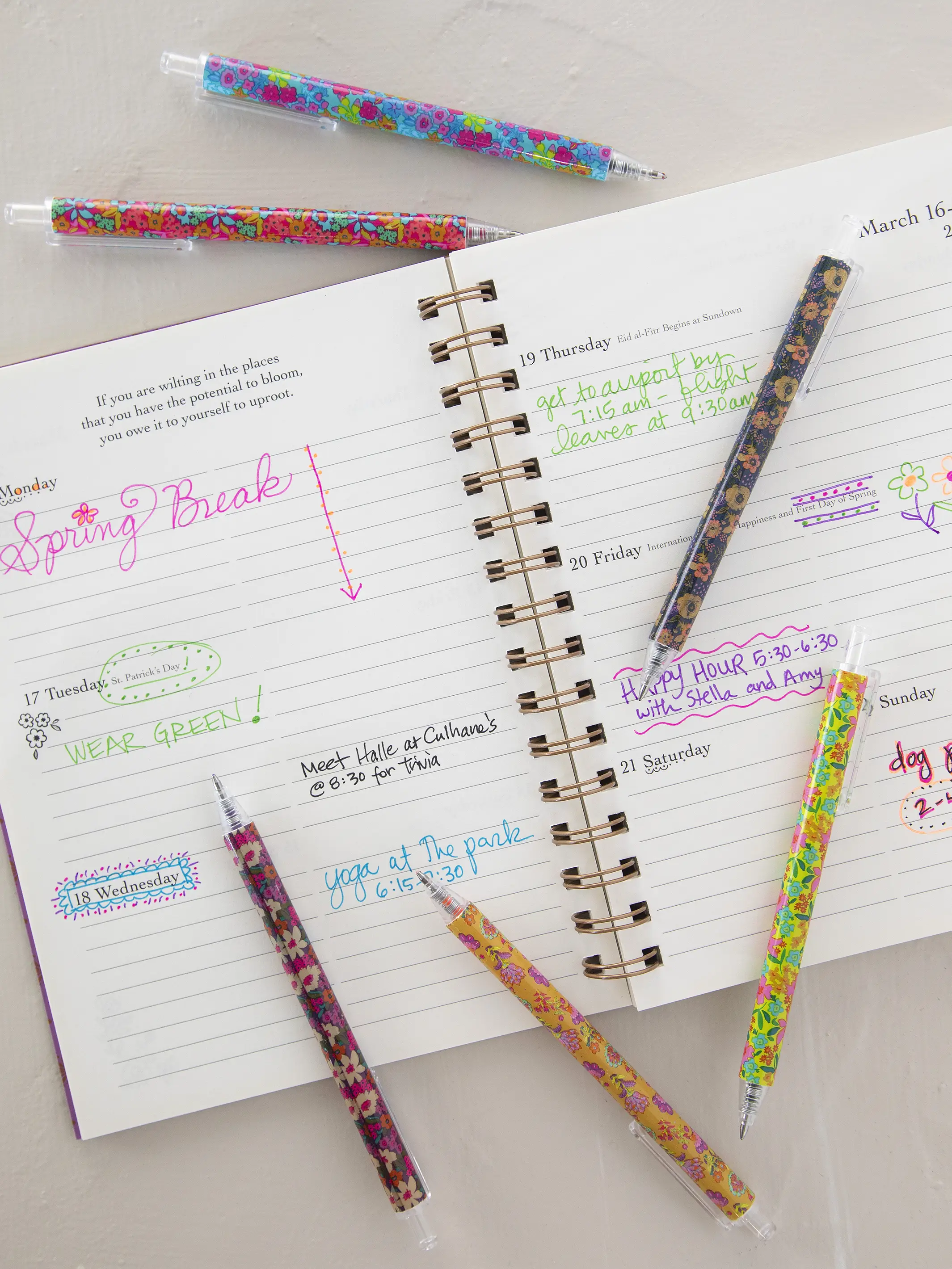 Best Gel Pens Ever, Set of 6 - Multicolored Ink - Image 3