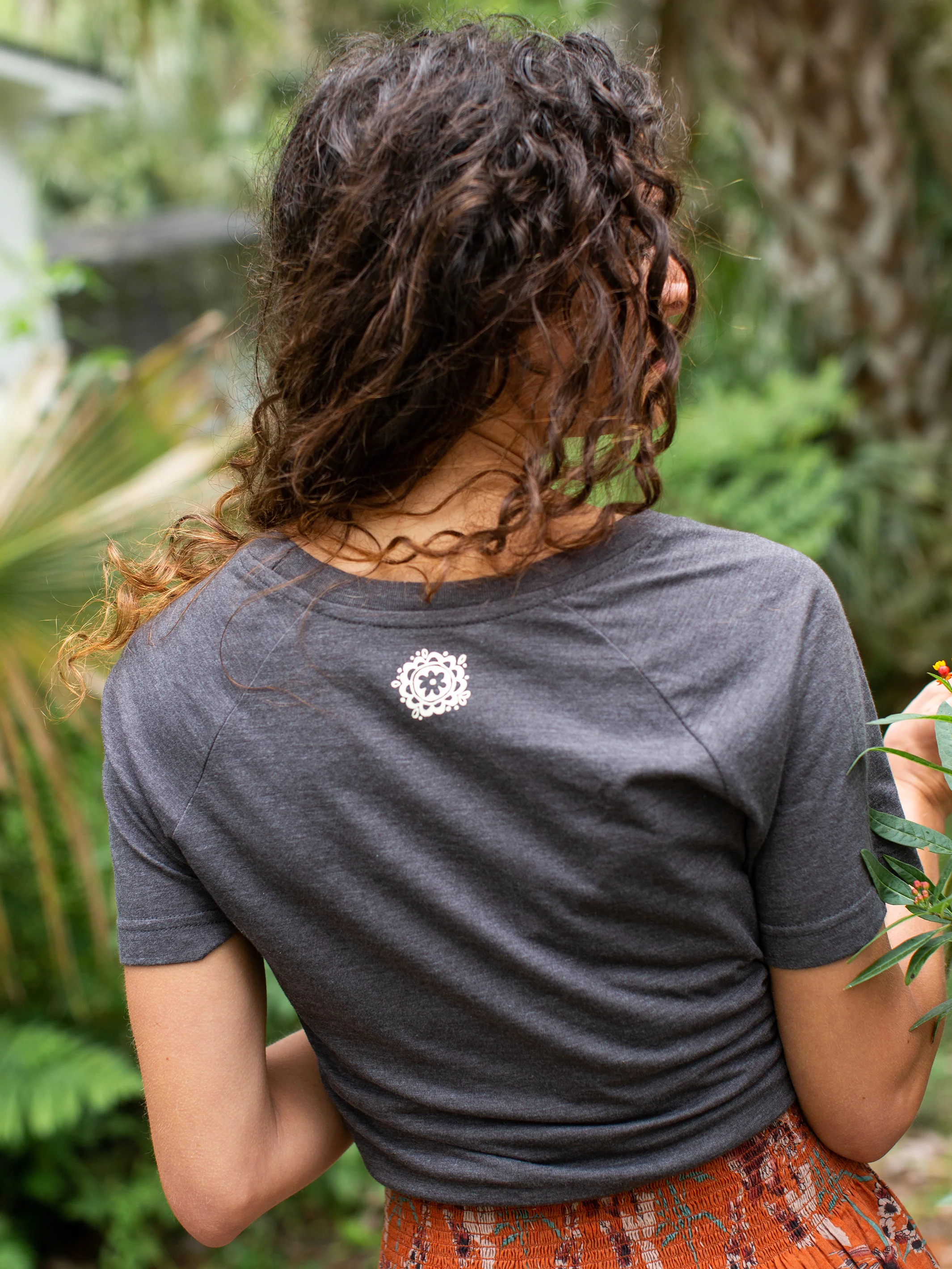 Boho Cotton Tee Shirt - Love Your Neighbor - Image 2