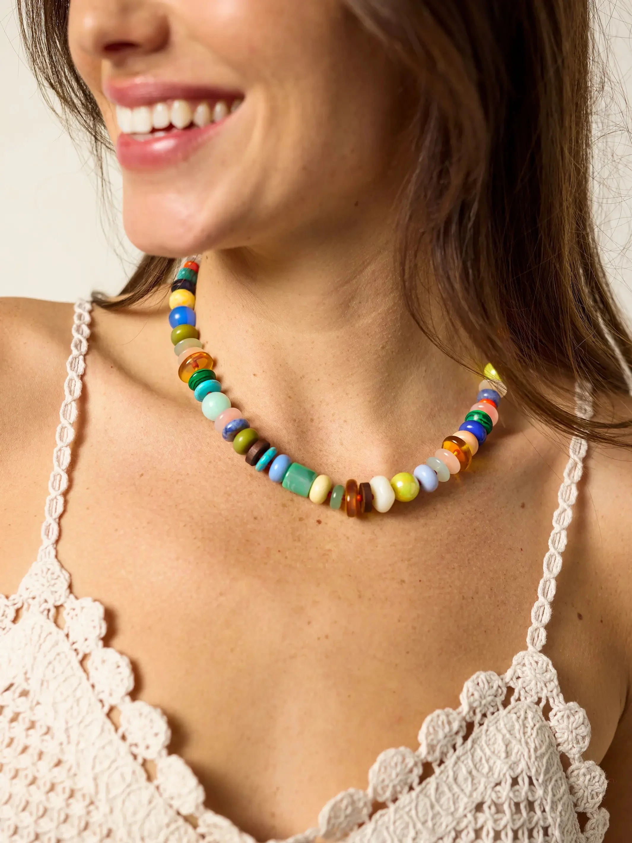 Boho Joy Beaded Necklace - Image 2