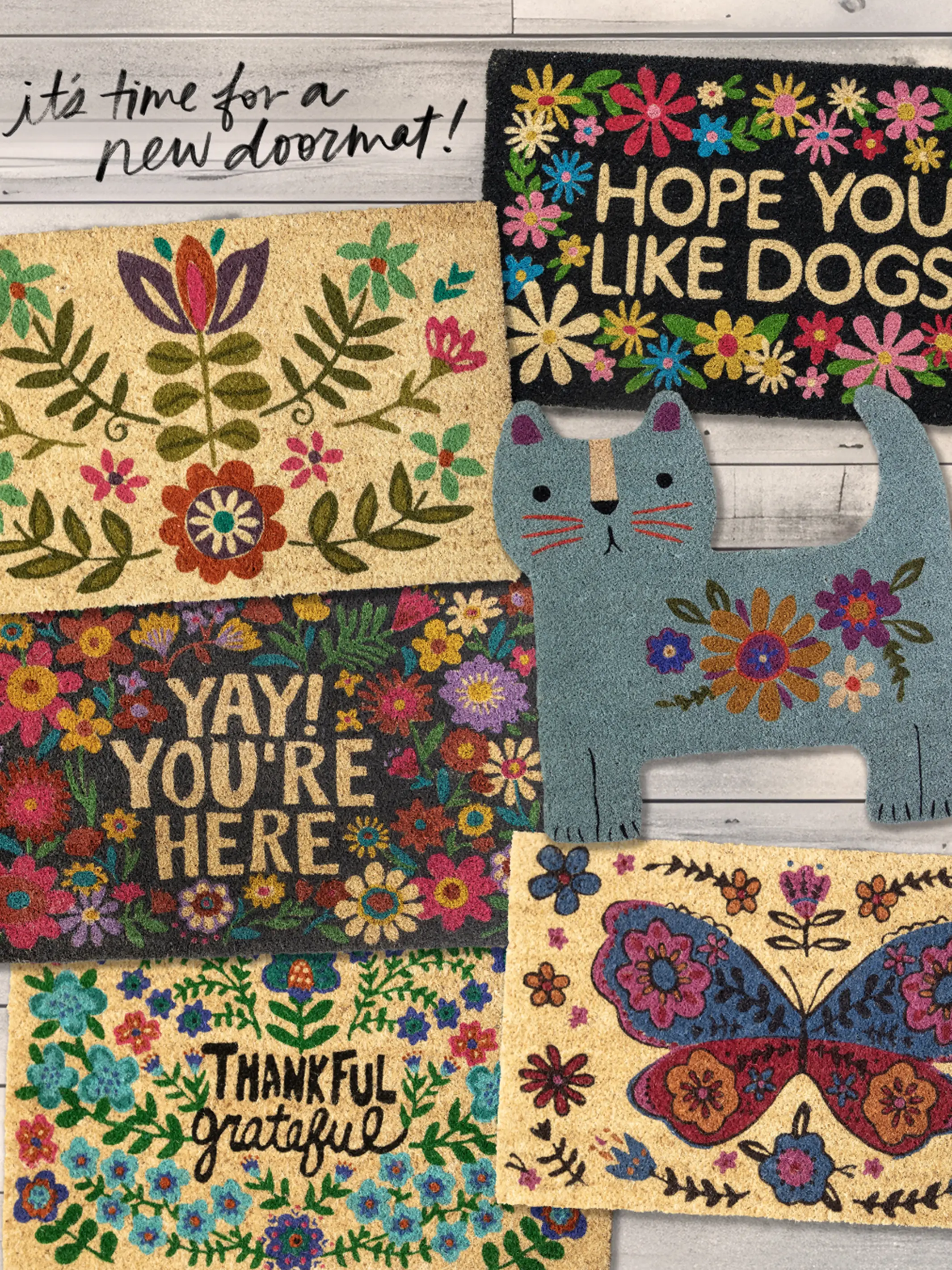 Bungalow Doormat - Black Yay You're Here - Image 3