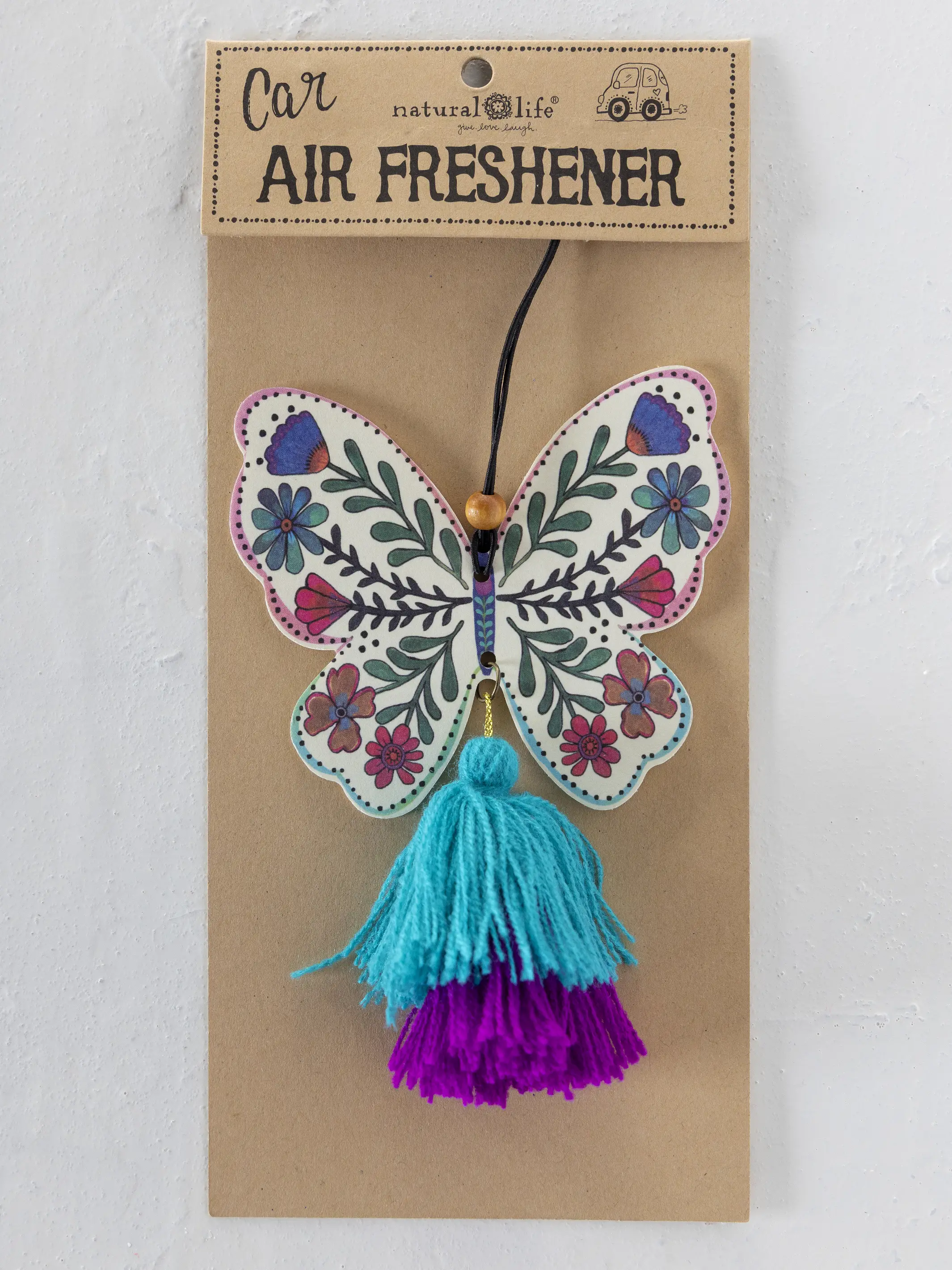 Car Air Freshener - Cream Butterfly - Image 3