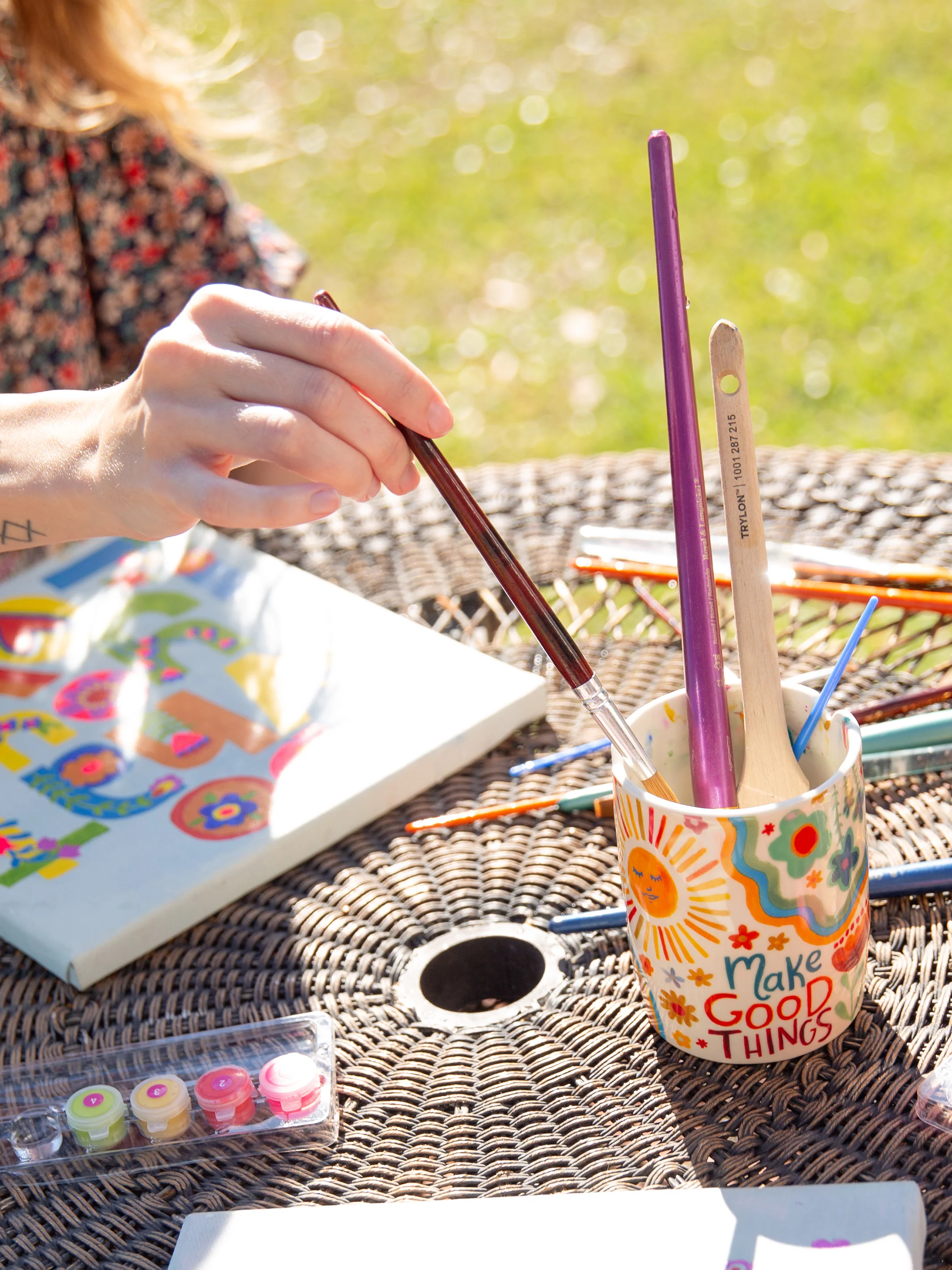 Ceramic Painter's Cup - Make Good Things - Image 5