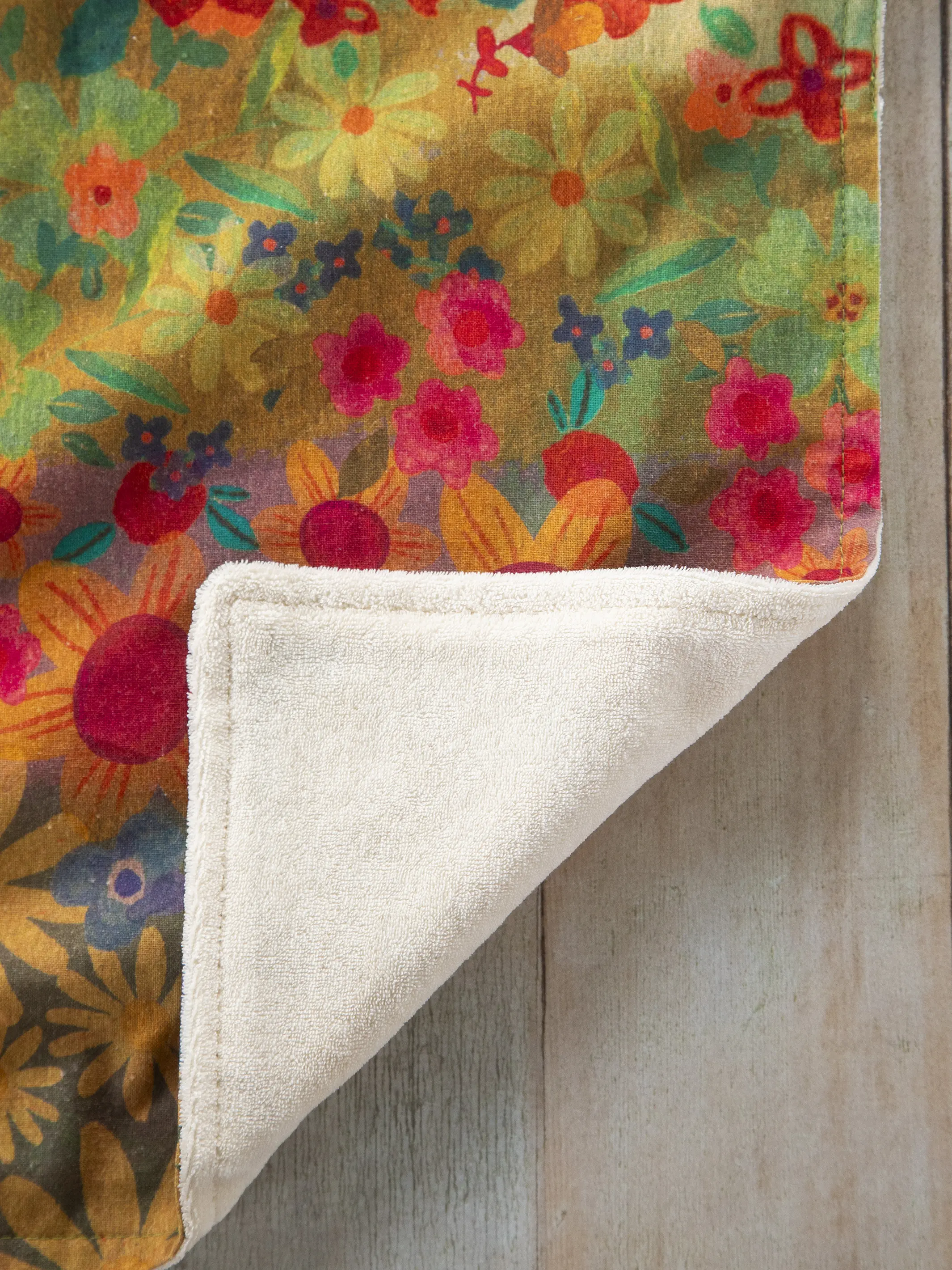 Cotton Dish Towel - Wildflowers - Image 3