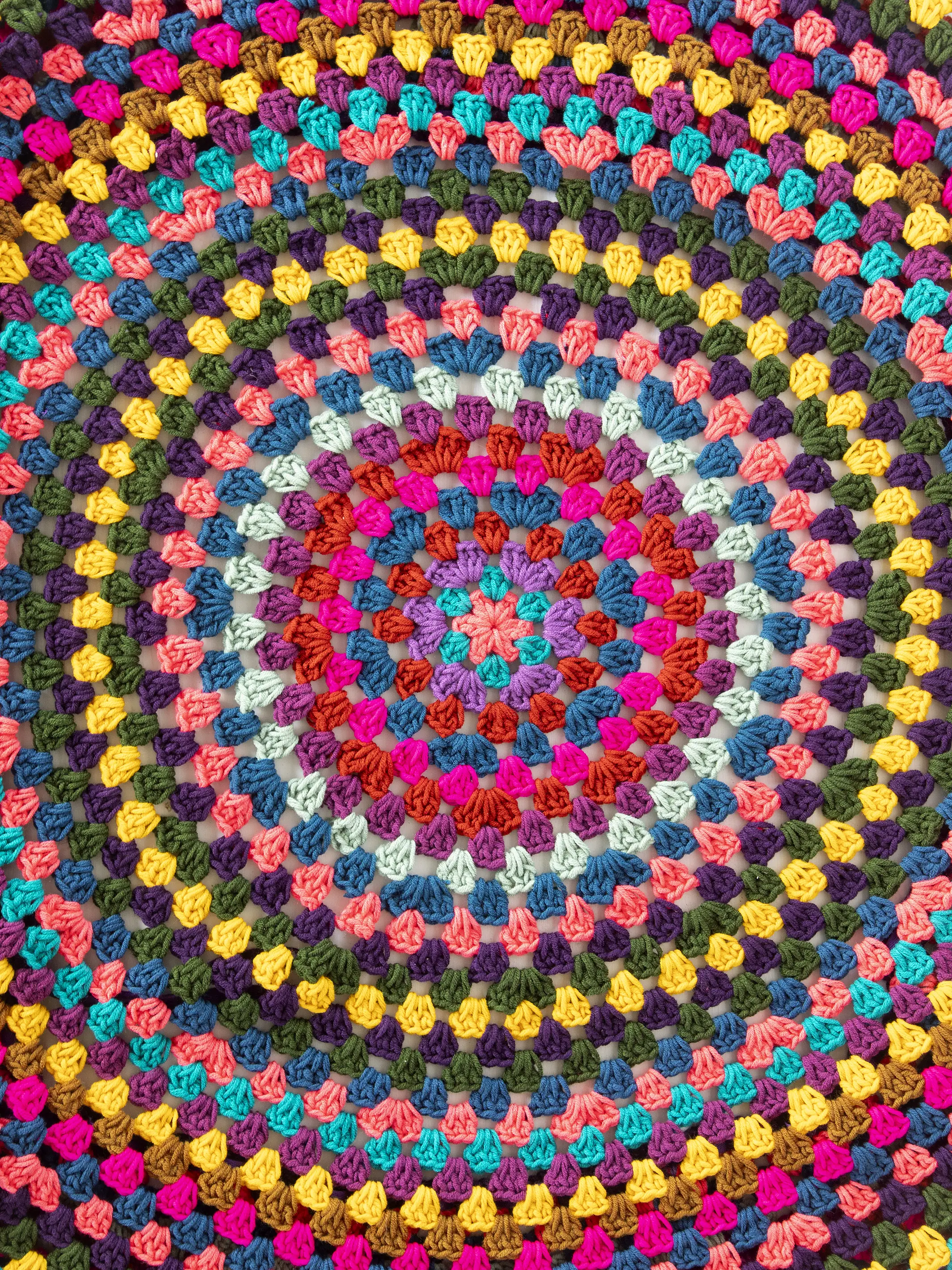 Crochet Tire Cover - Rainbow - Image 2
