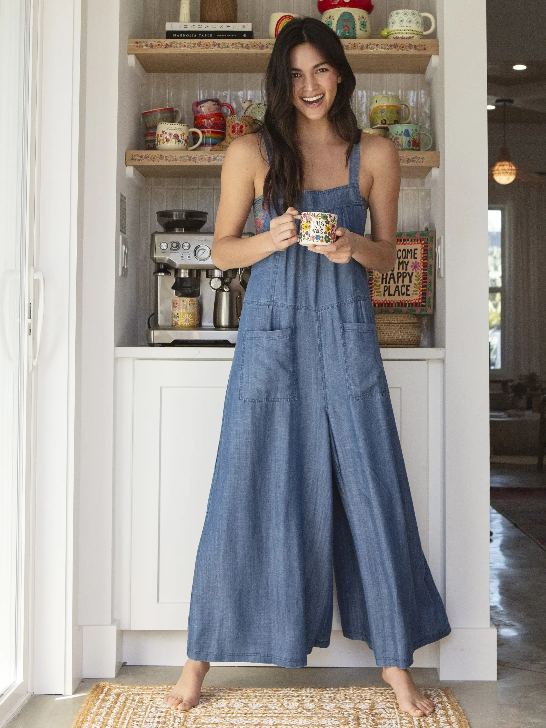 Dakota Tie Overall - Chambray - Image 4