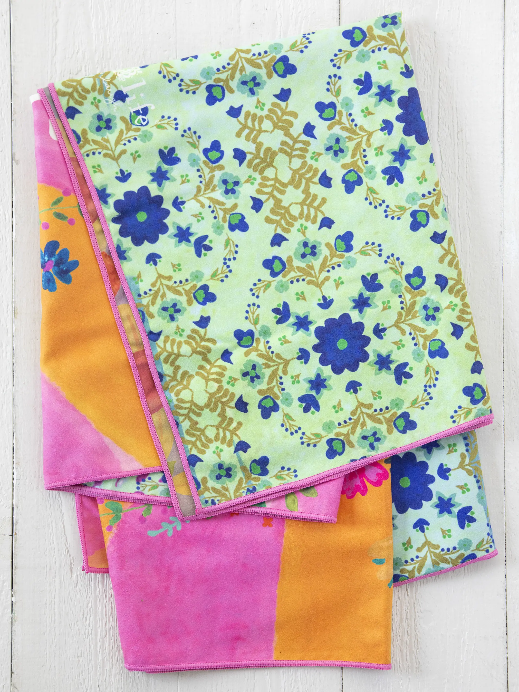 Double-Sided Microfiber Beach Towel - Happy Place - Image 6