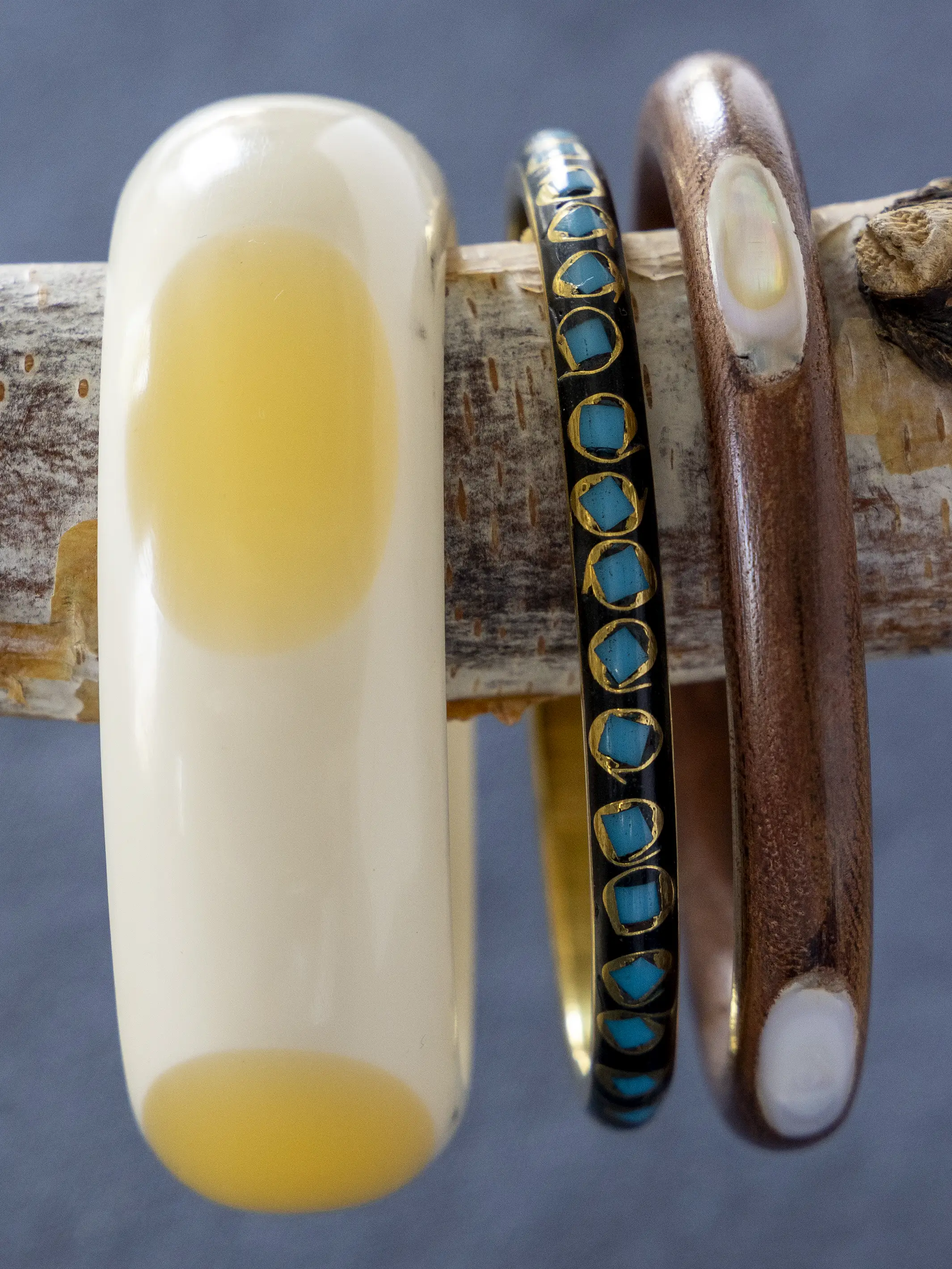 Earth & Ocean Bangle Stack - Image 3