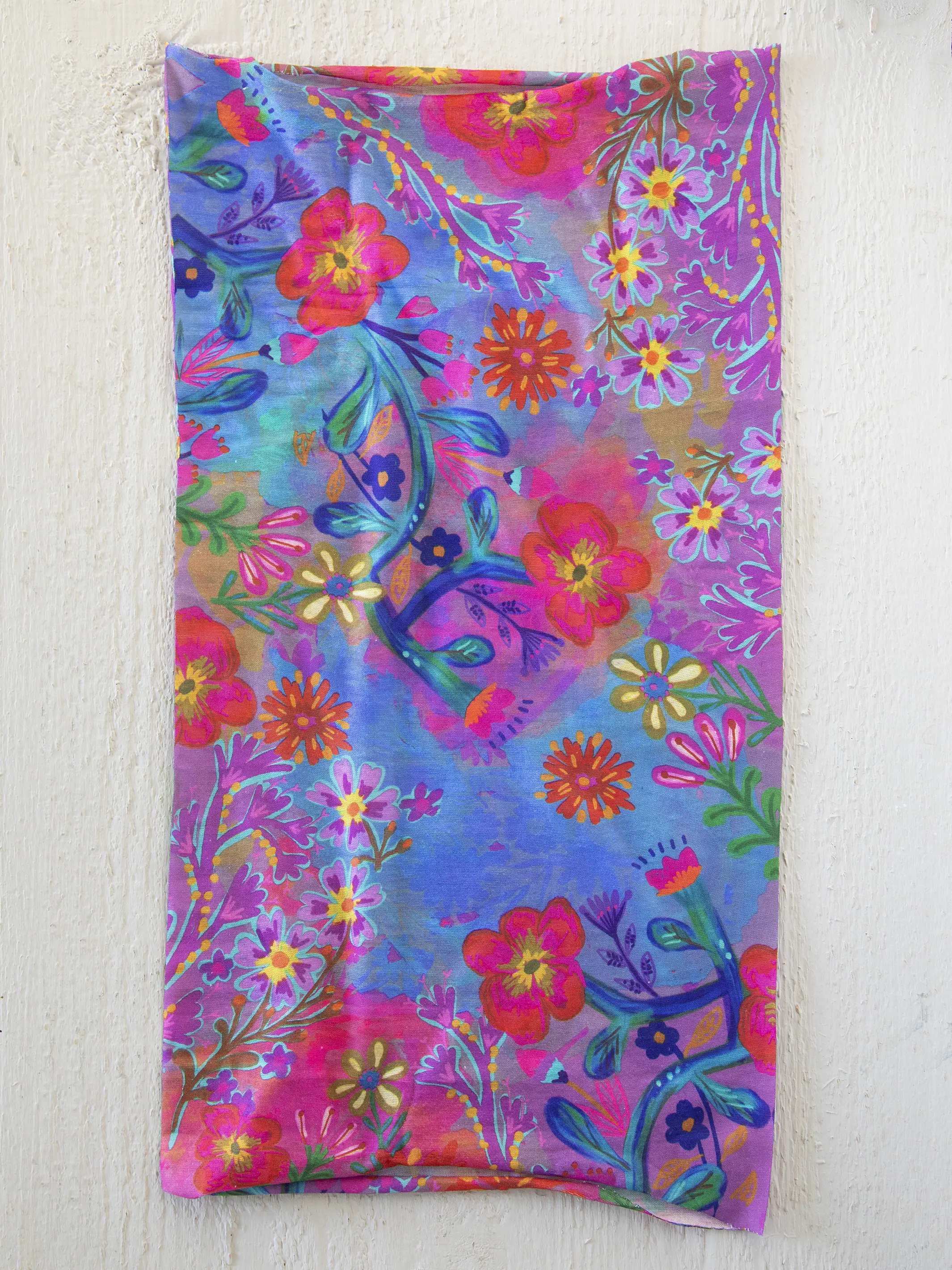 Full Boho Bandeau® Headband - Neon Floral - Image 3
