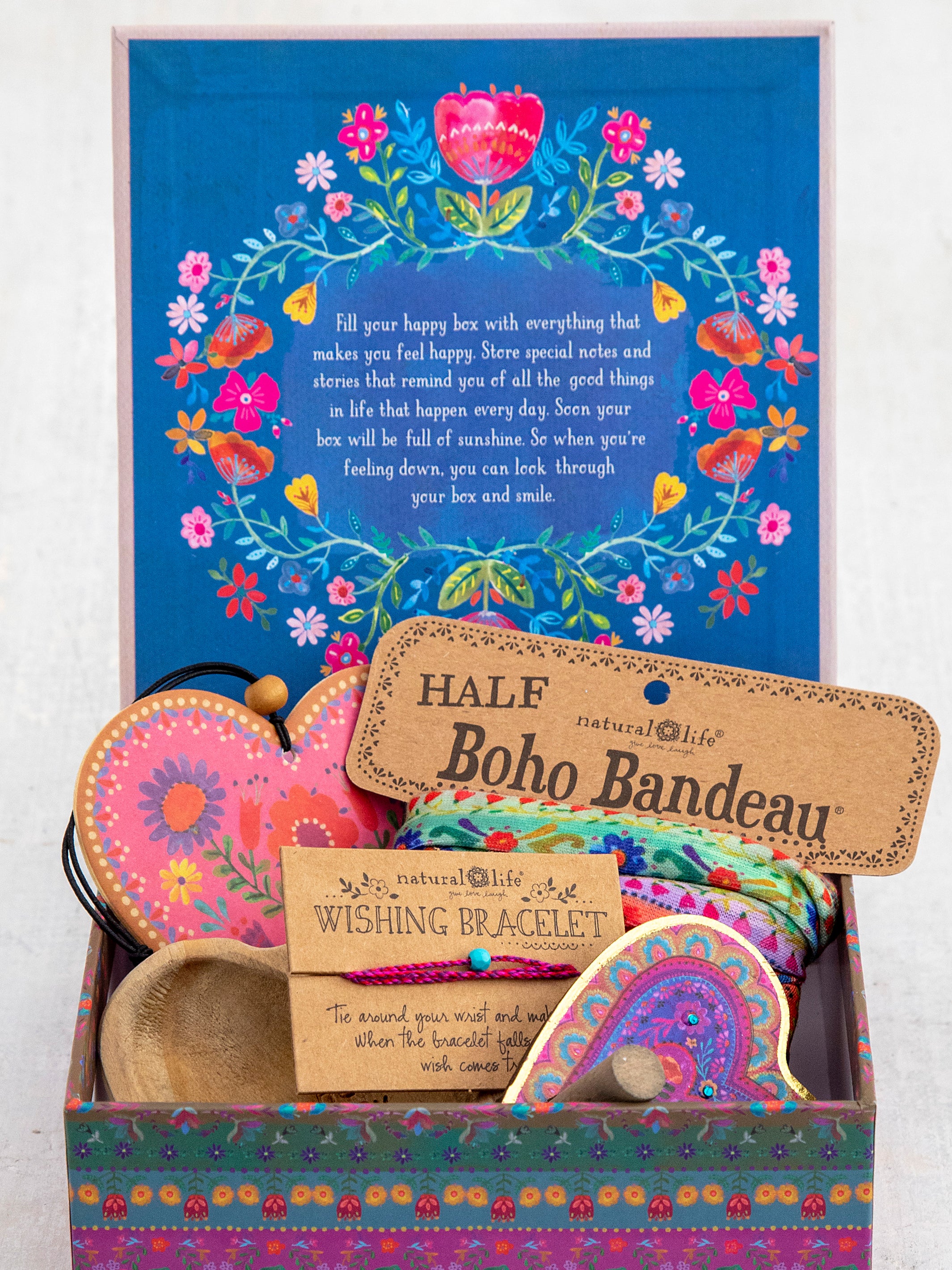 Happy Box Gift Set - Folk Heart - Image 2