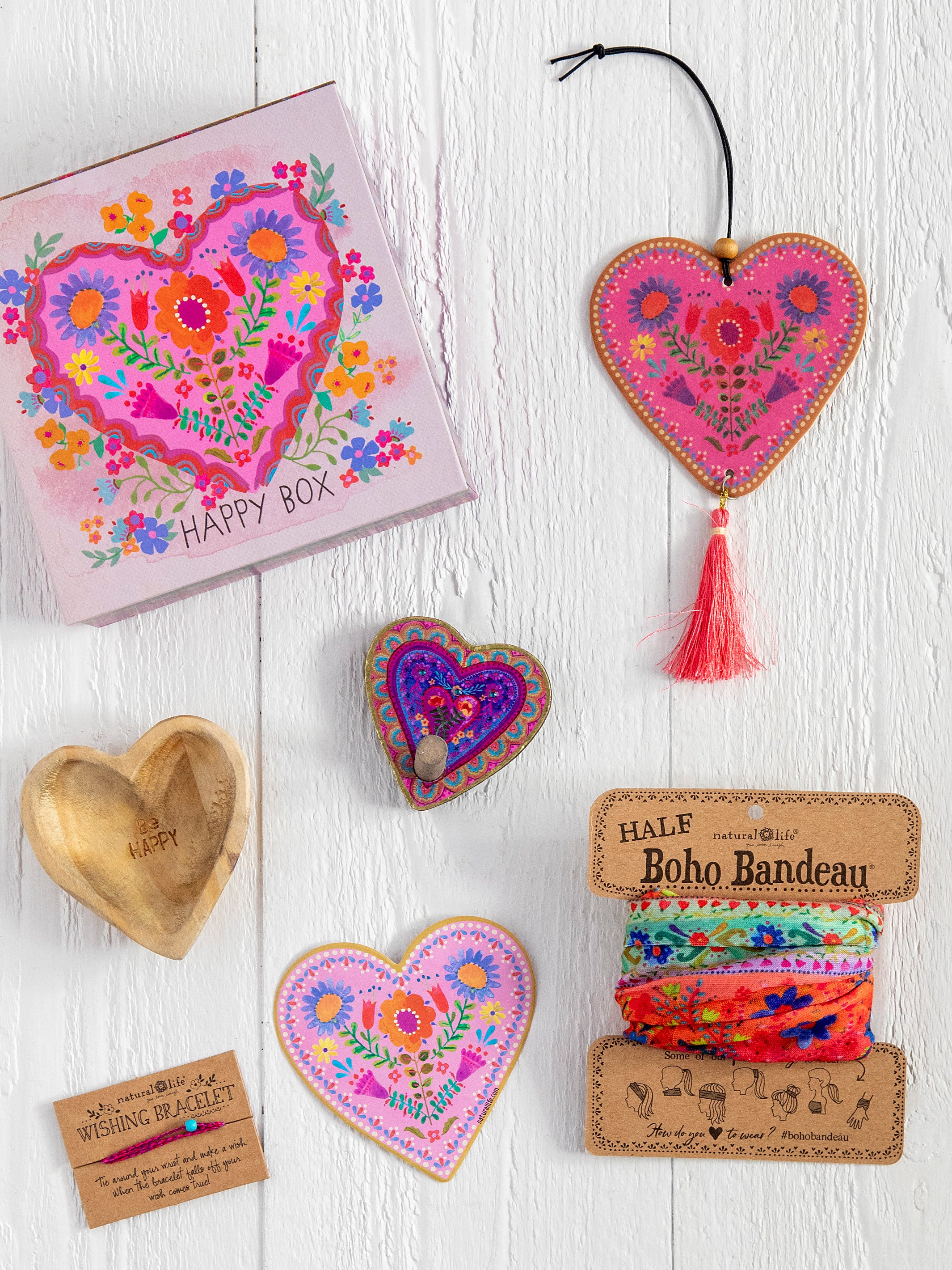 Happy Box Gift Set - Folk Heart - Image 4