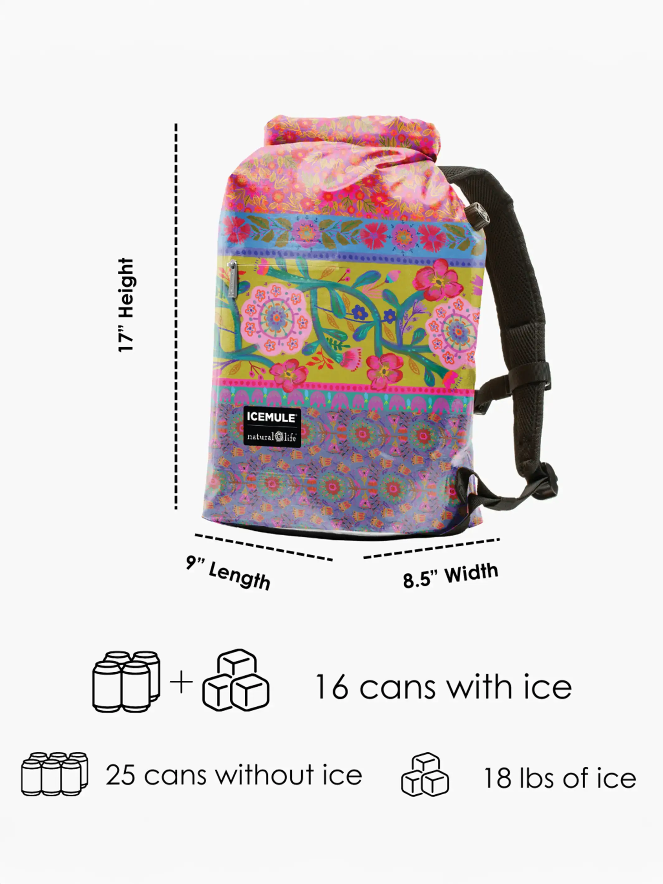 ICEMULE x Natural Life Backpack Cooler - Image 7