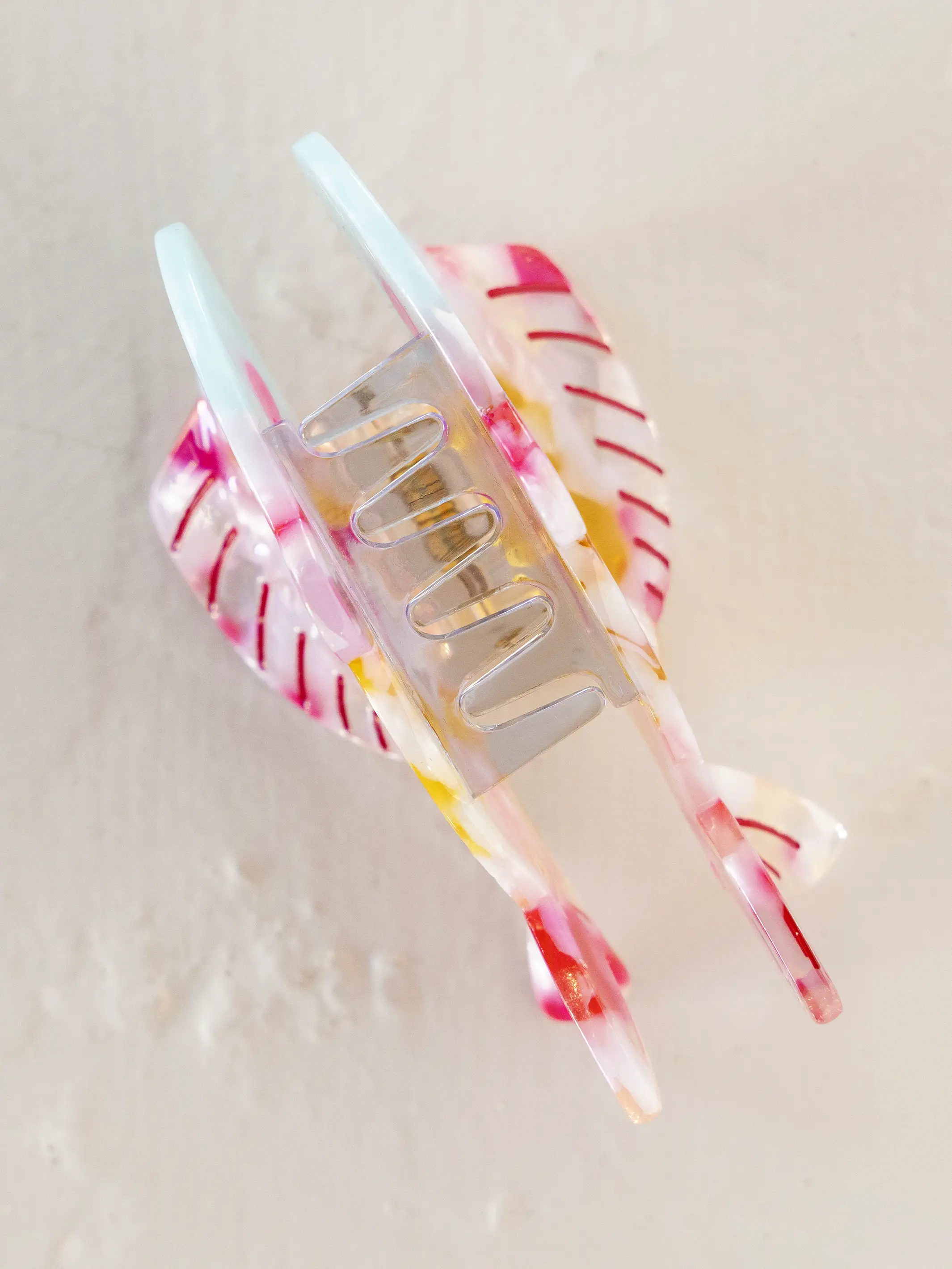 Icon Hair Claw - Pink Fish - Image 3
