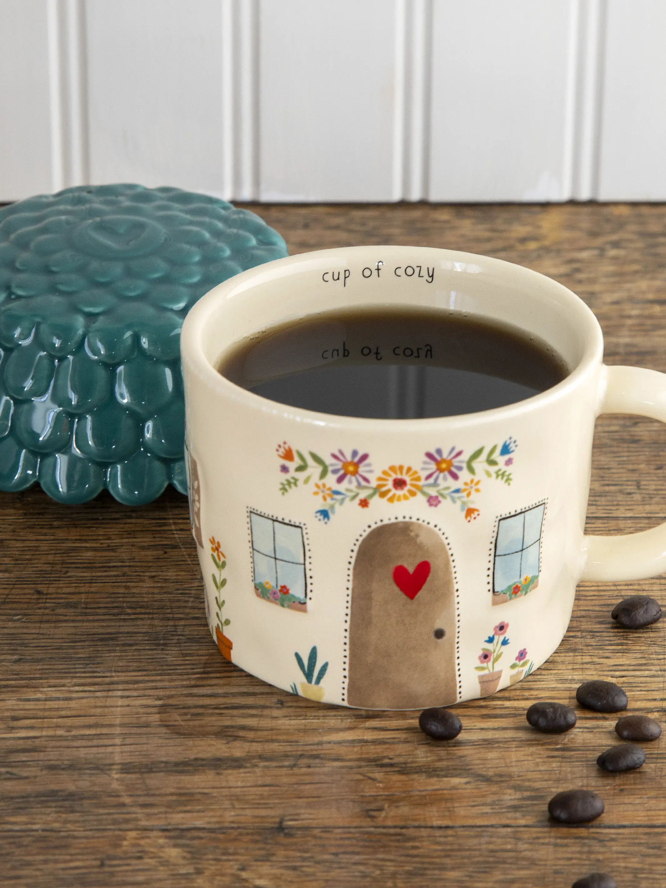 Lidded Mug - Cottage - Image 2