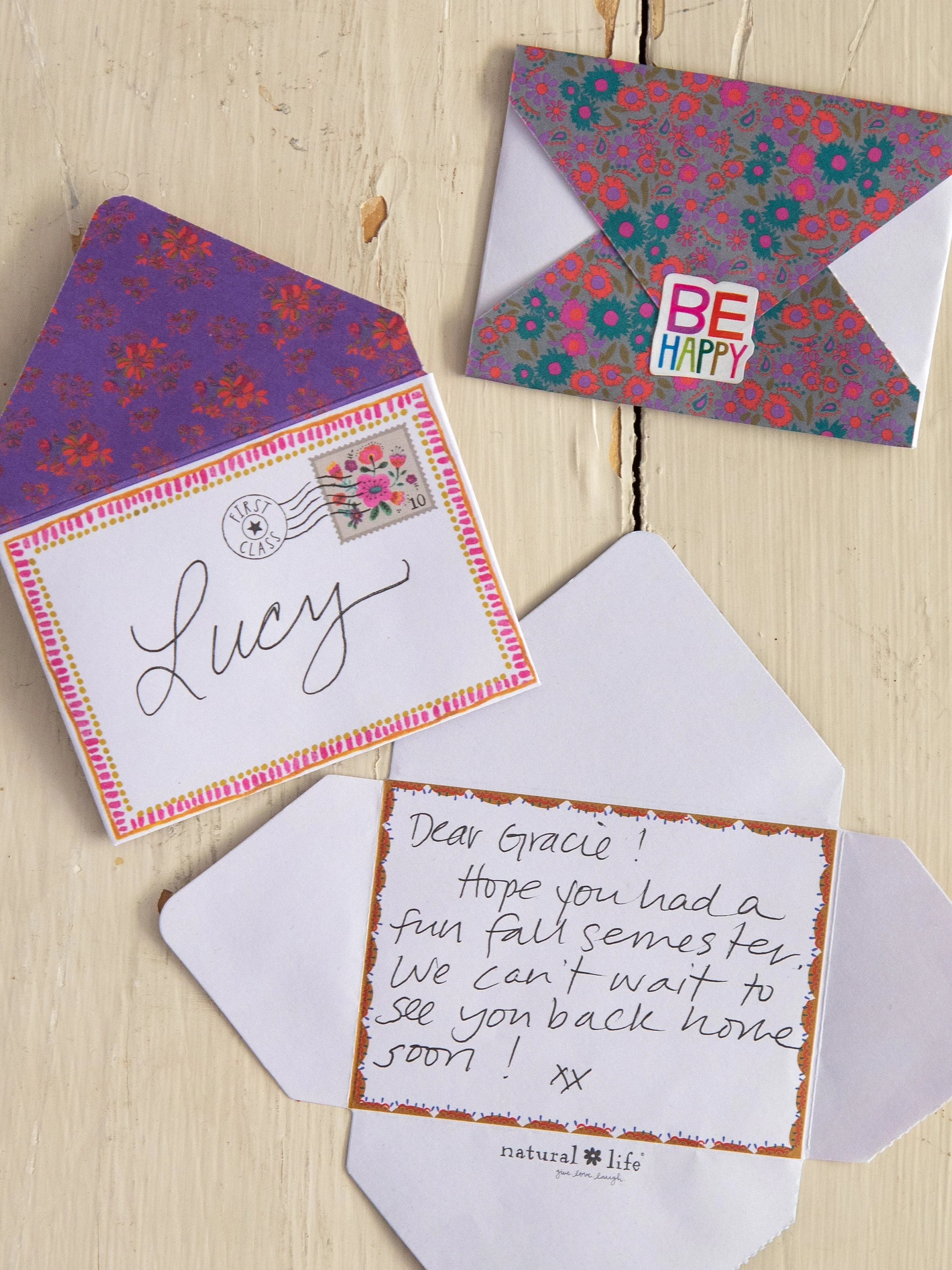 Little Envelope Letters - Floral - Image 2