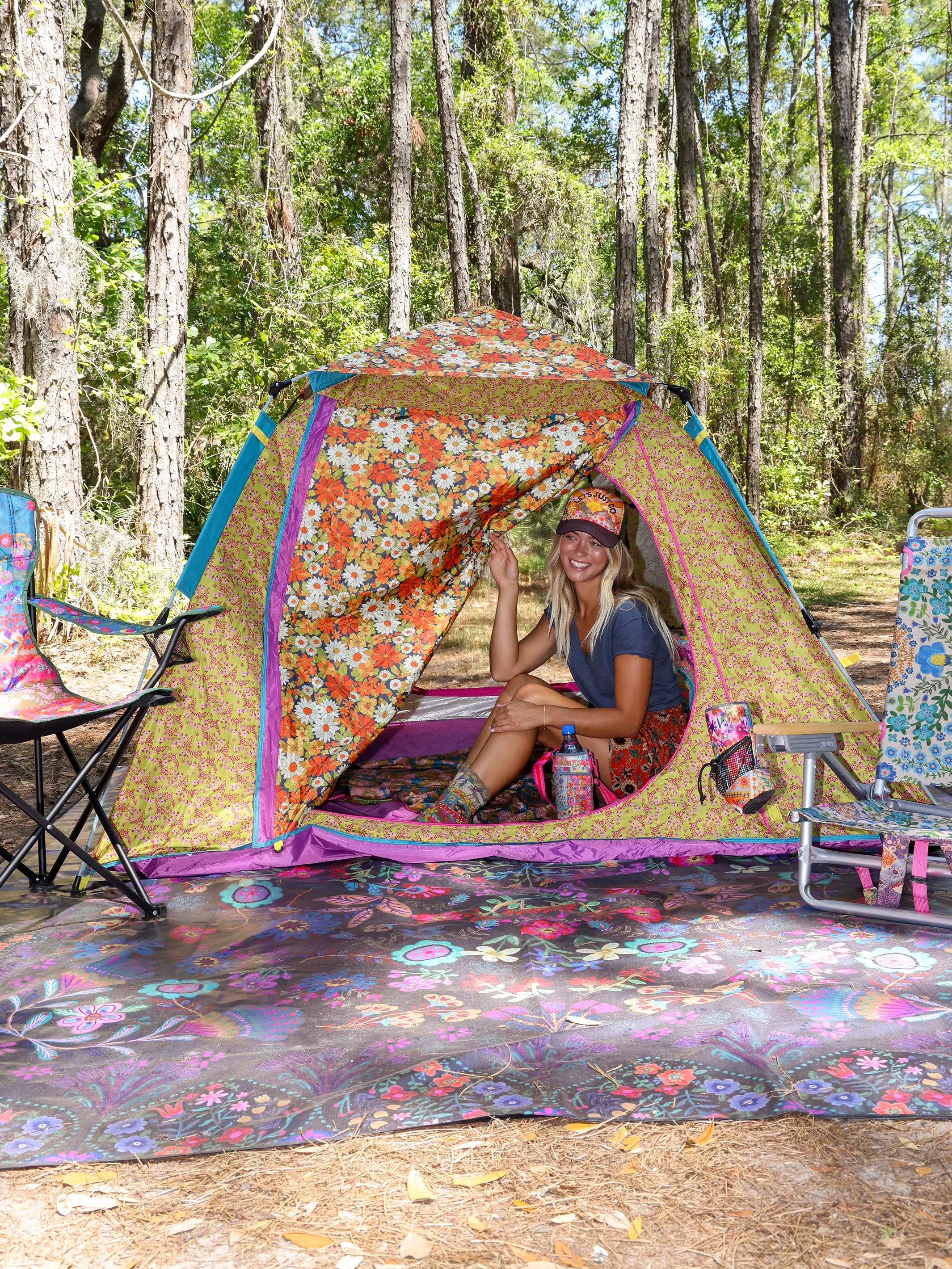 Live Happy Camping Tent - Wanderlust - Image 2