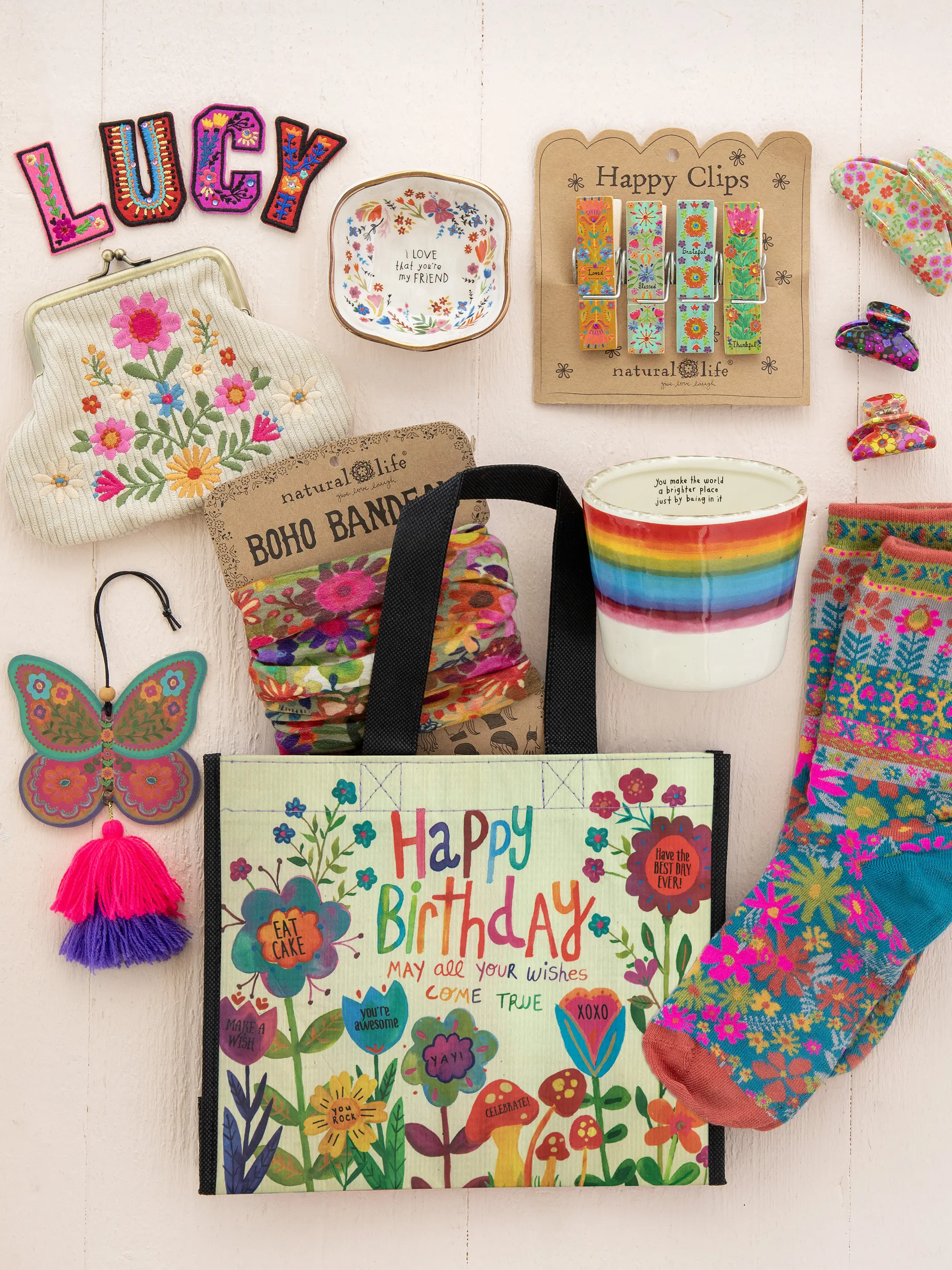 Medium Happy Bag, Set of 3 - Happy Birthday - Image 2