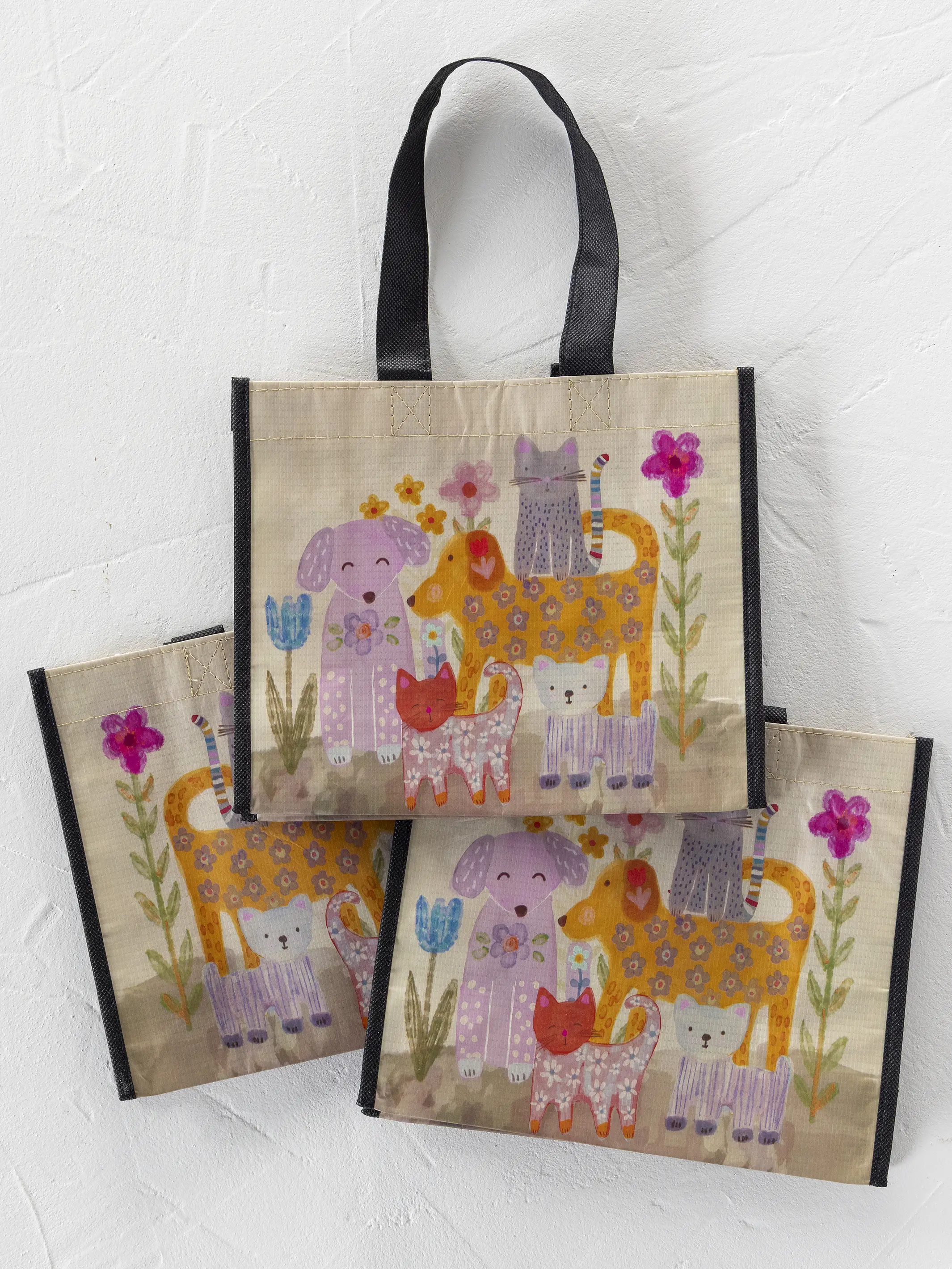 Medium Happy Bag, Set of 3 - Pets - Image 2