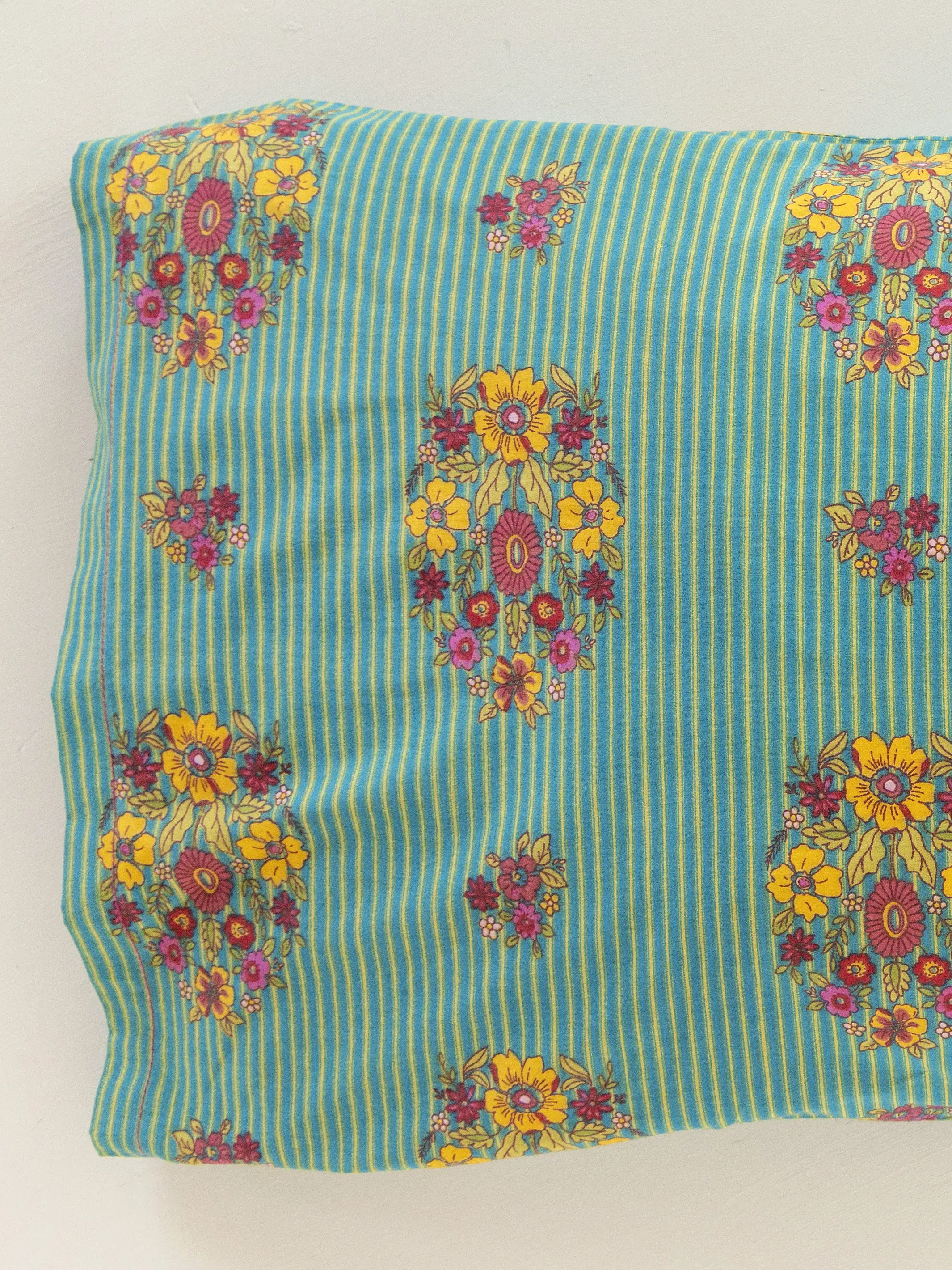 Mix & Match Cotton Pillowcase, Single - Jaipur Stripe - Image 3
