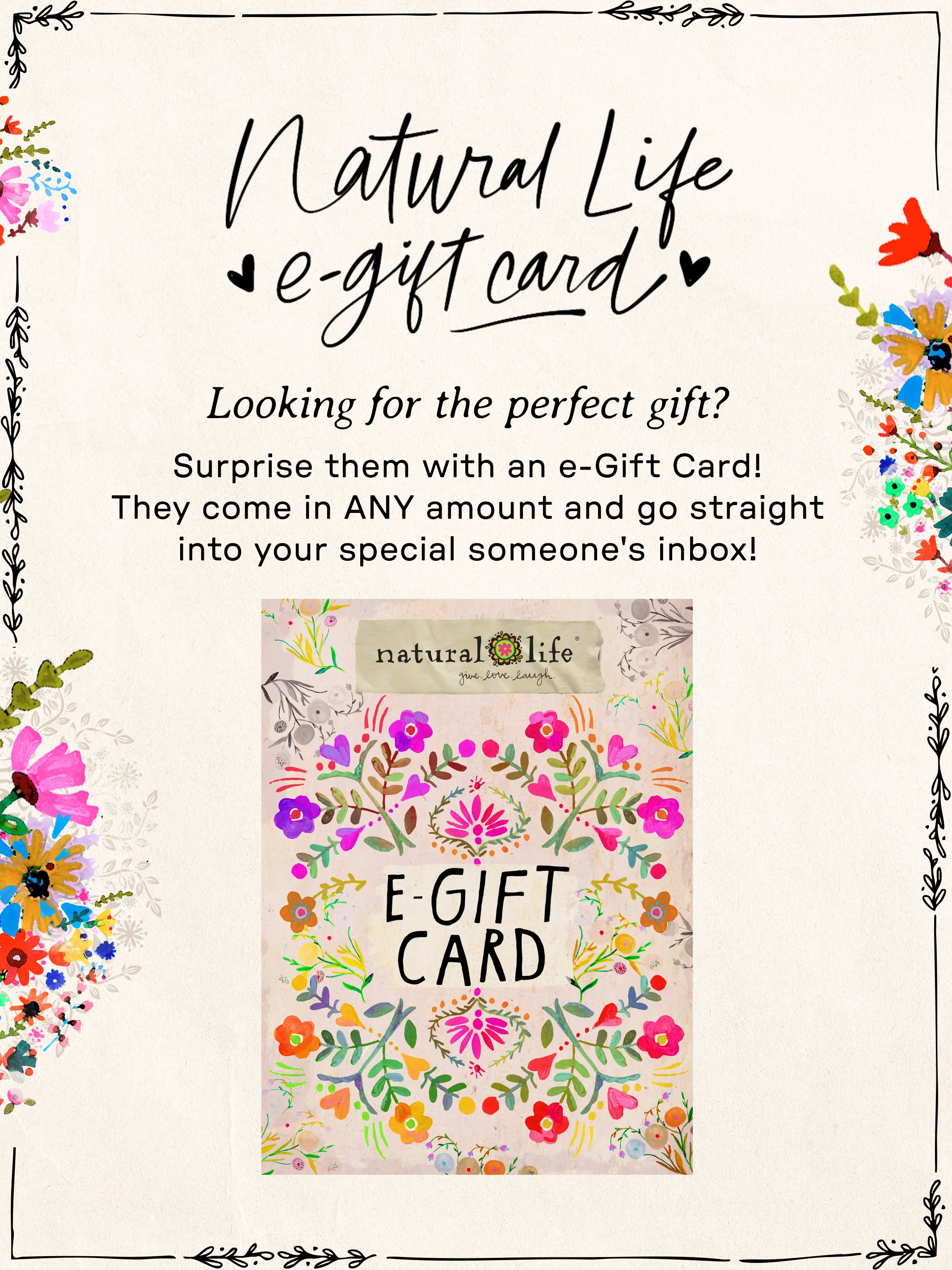 Natural Life E-Gift Card - Image 2