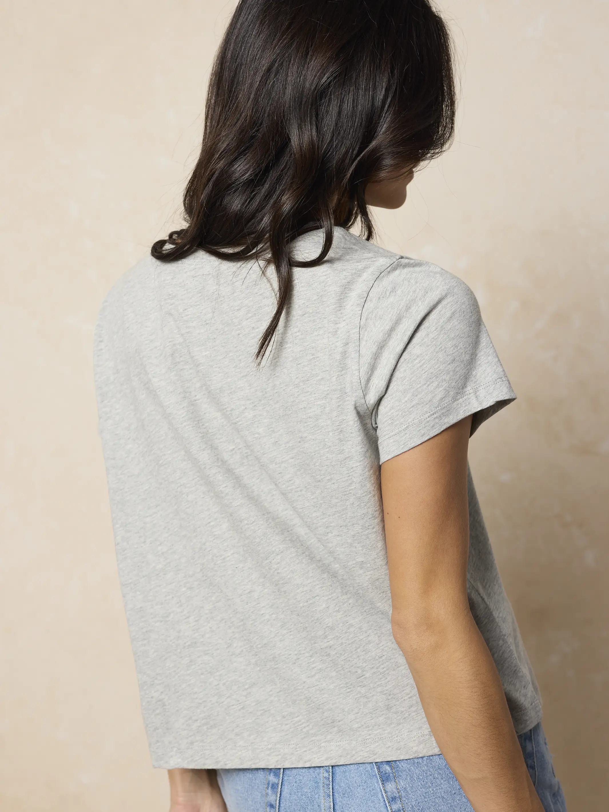 Noah Embroidered Cotton Tee - Cabin - Image 4