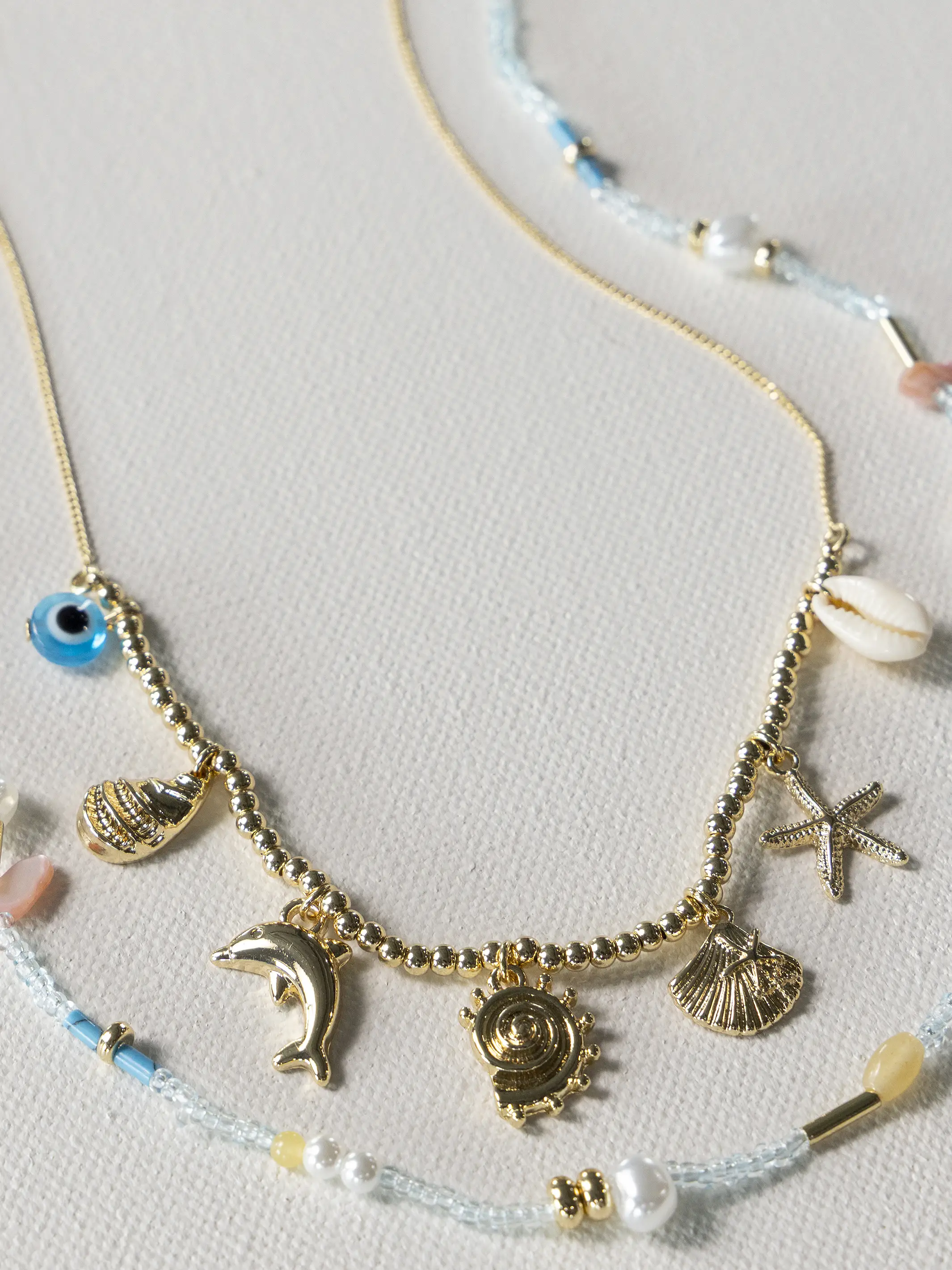 Ocean Spirit Beaded Necklace - Image 2