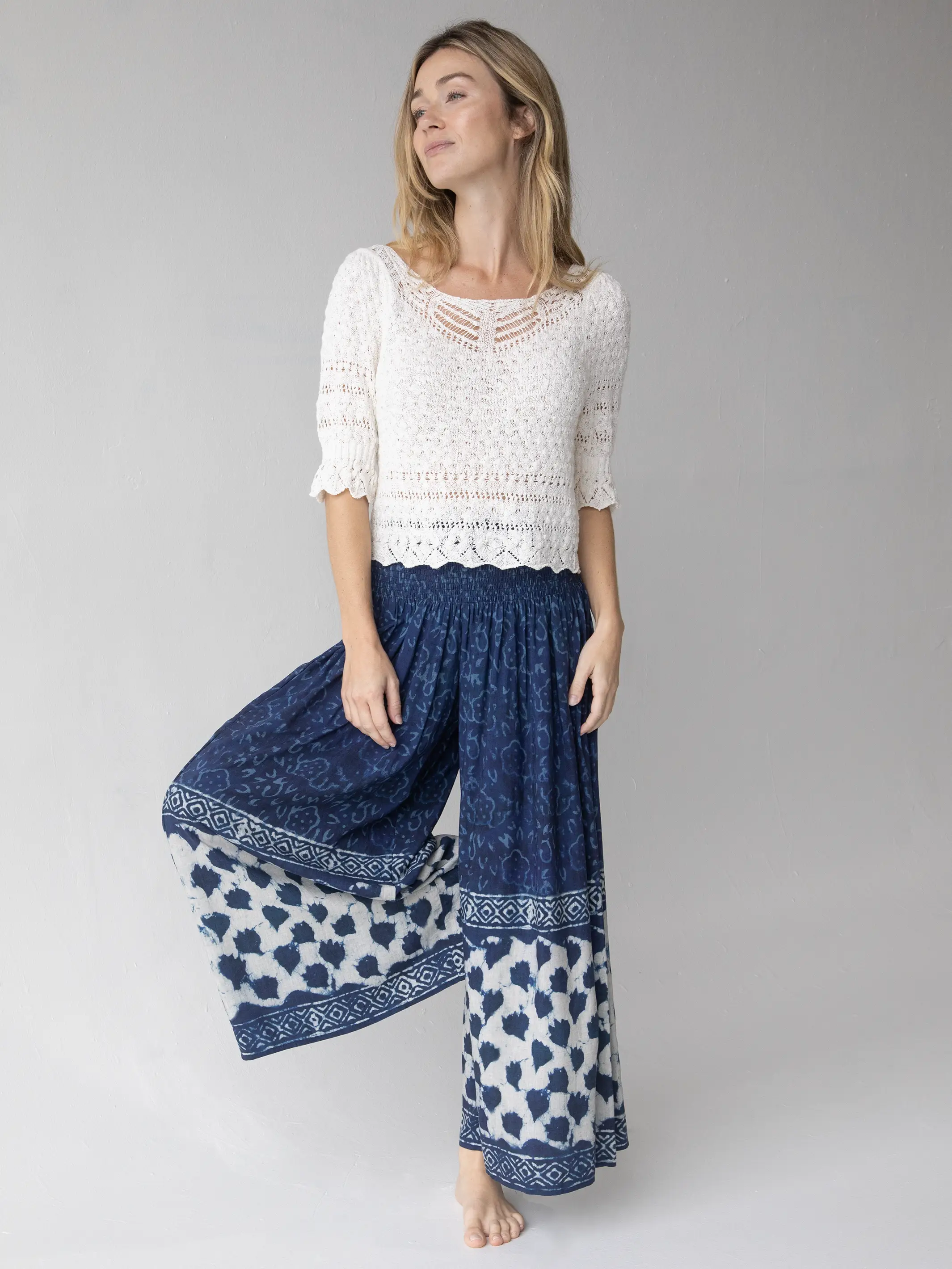 Out & About Sweater Top - White - Image 3