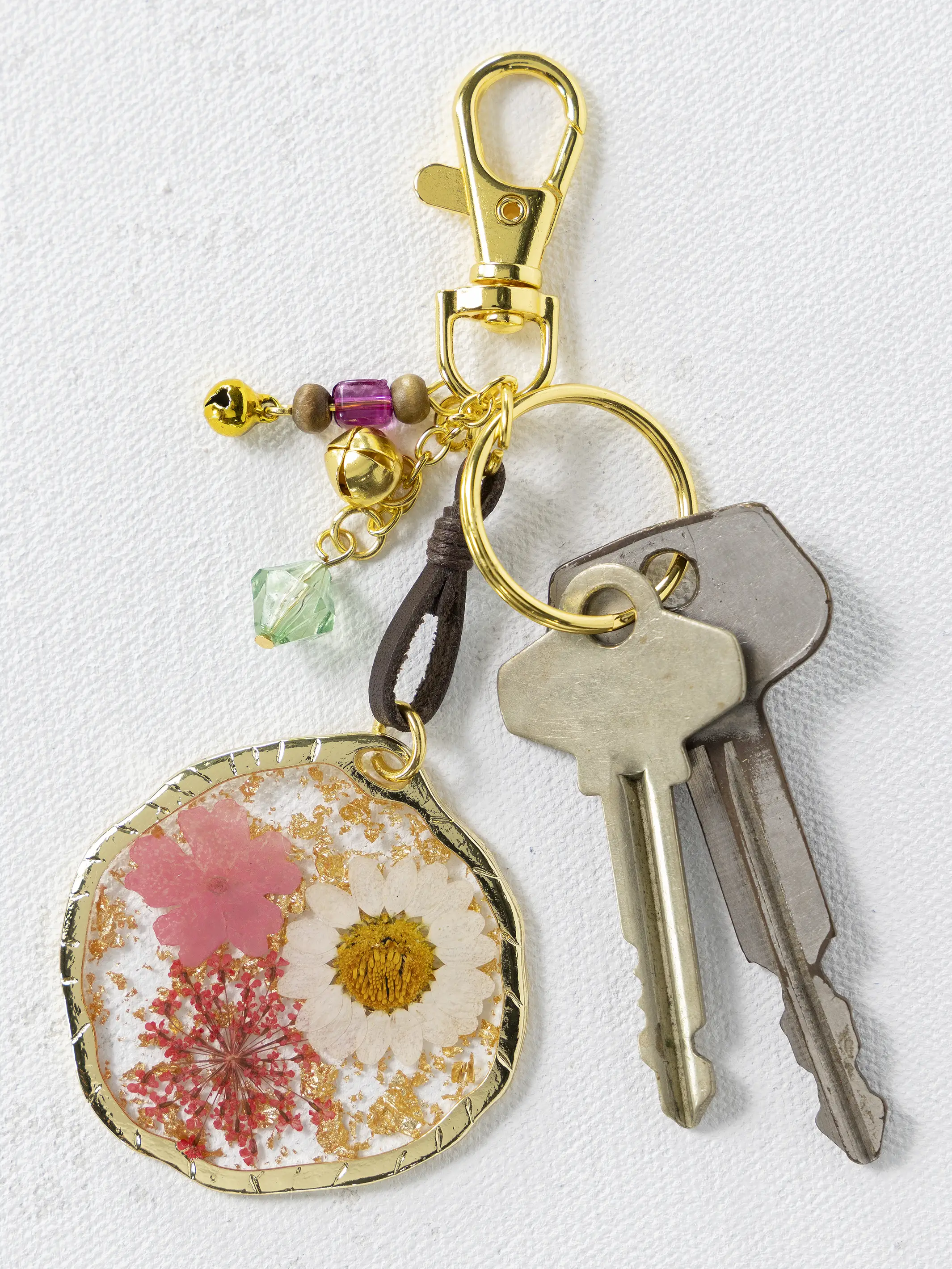 Pressed Flower Keychain - Image 3