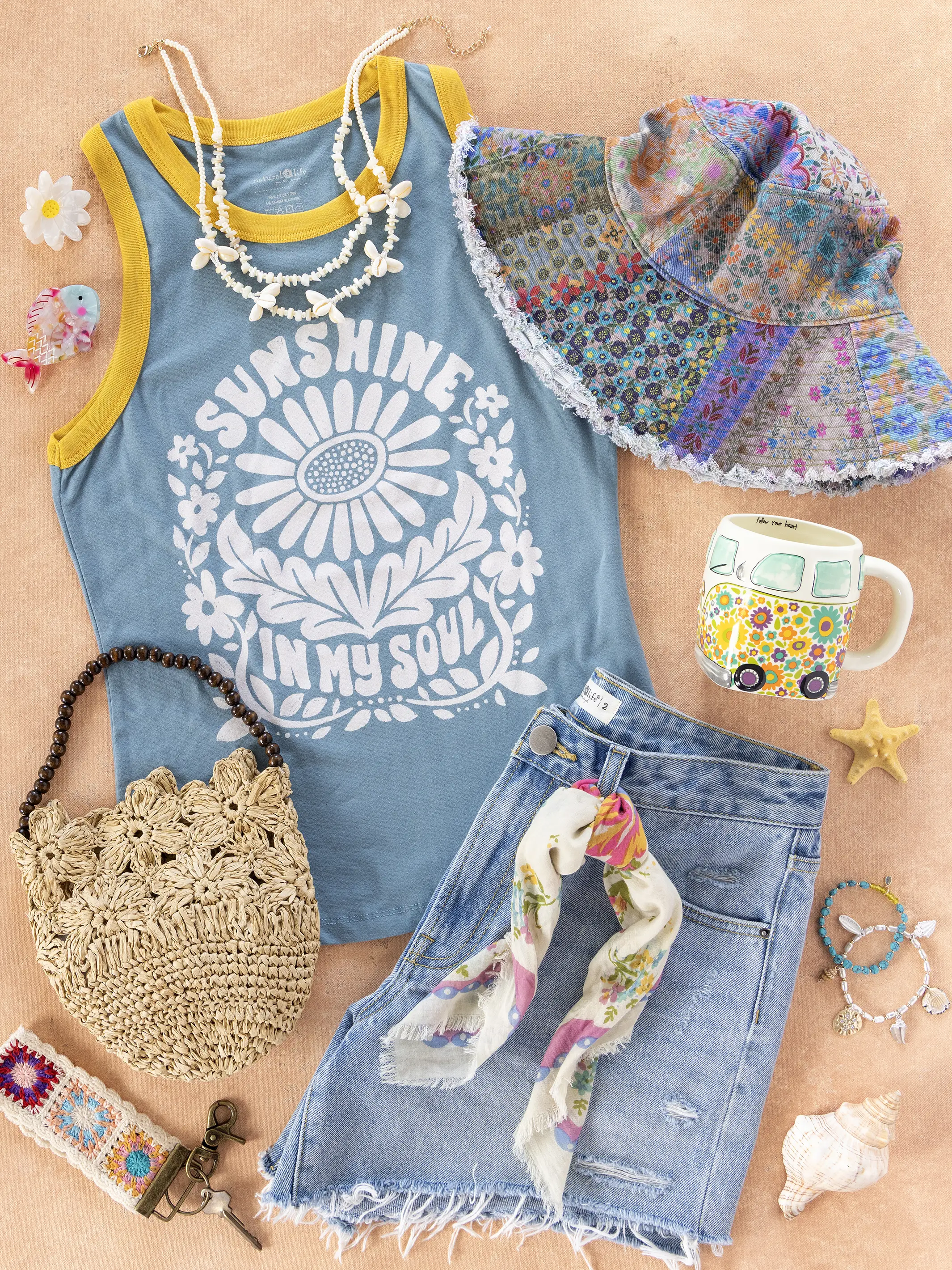 Ringer Tank Top - Sunshine In My Soul - Image 4