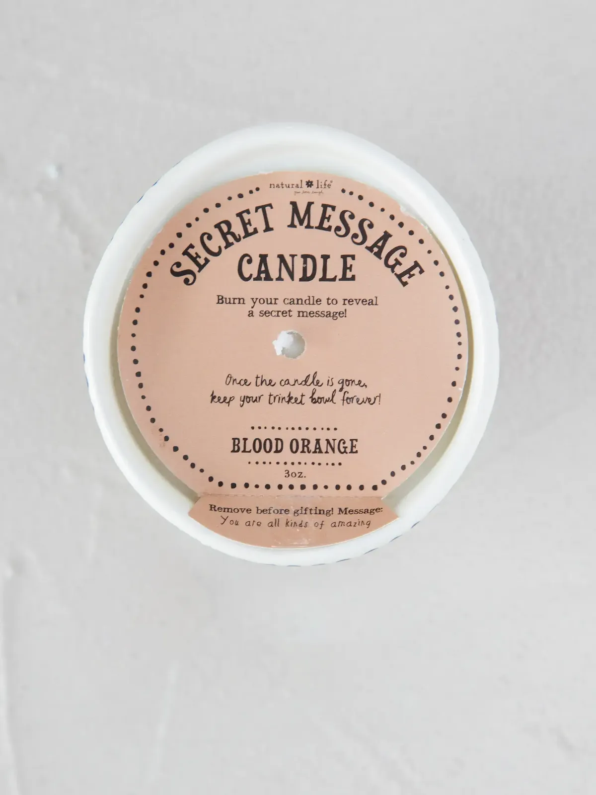 Secret Message Candle - Amazing - Image 3
