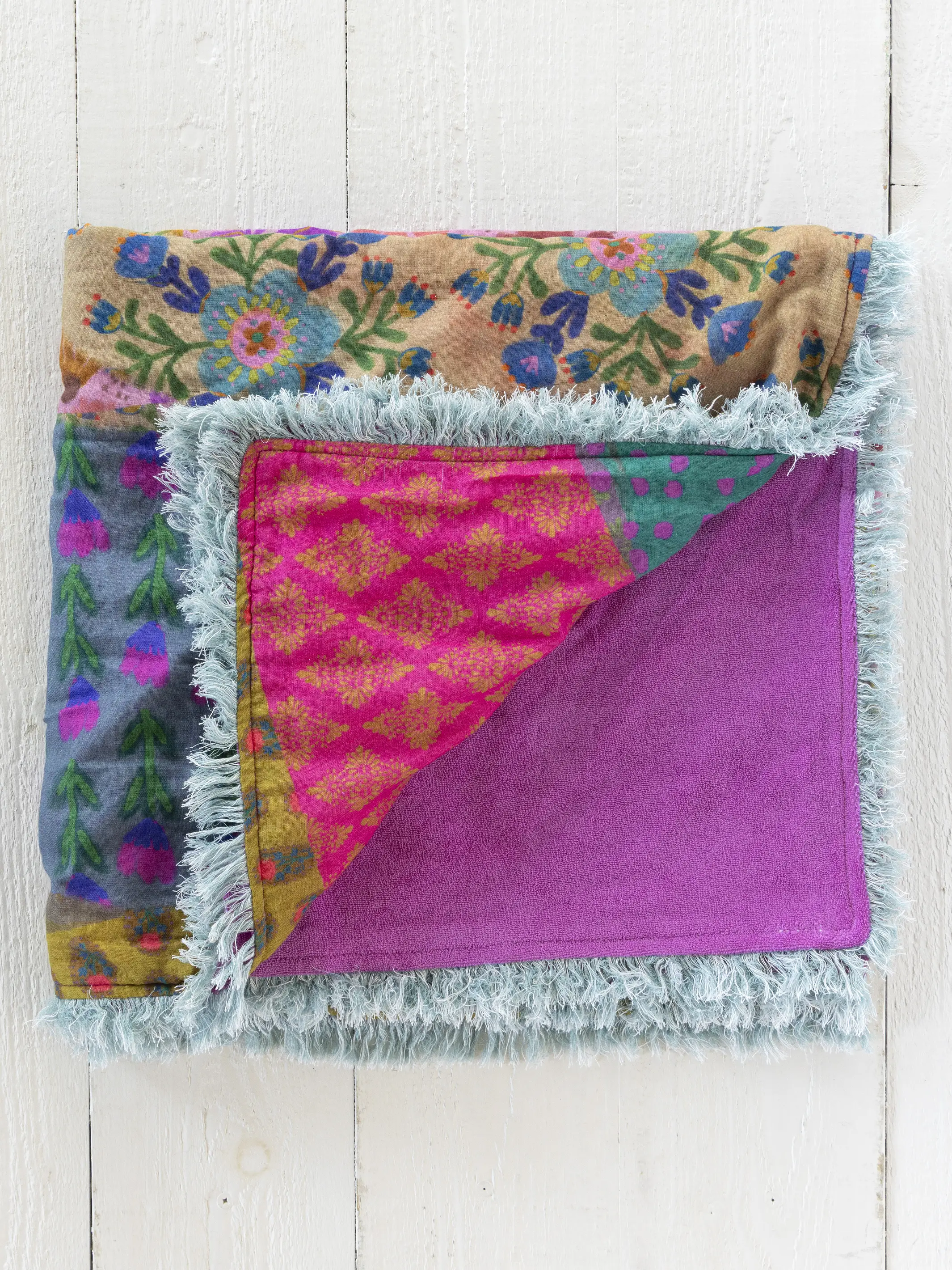 Shabana Beach Towel - Garden Waves - Image 3
