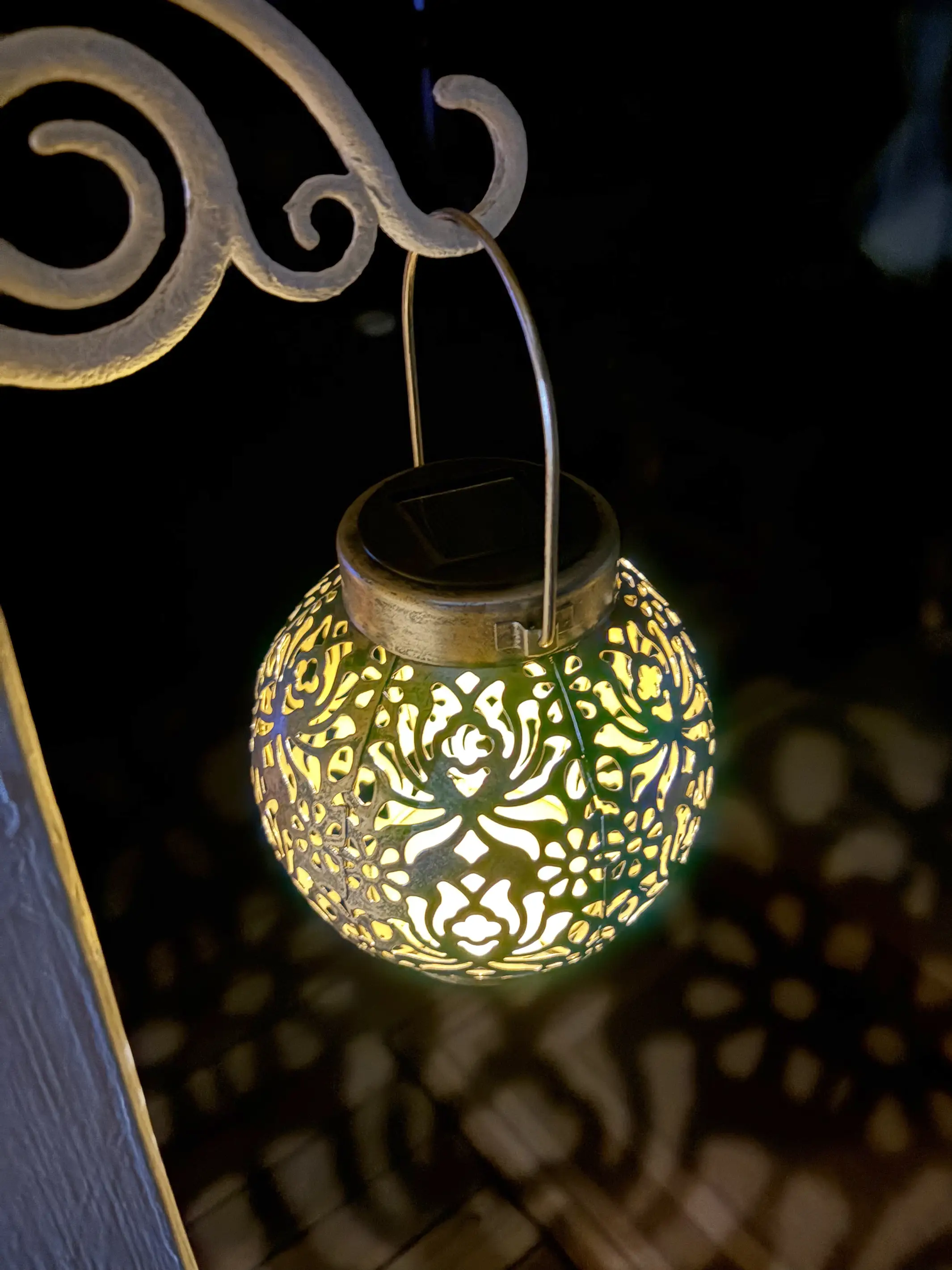 Solar Mandala Lantern - Bronze - Image 4