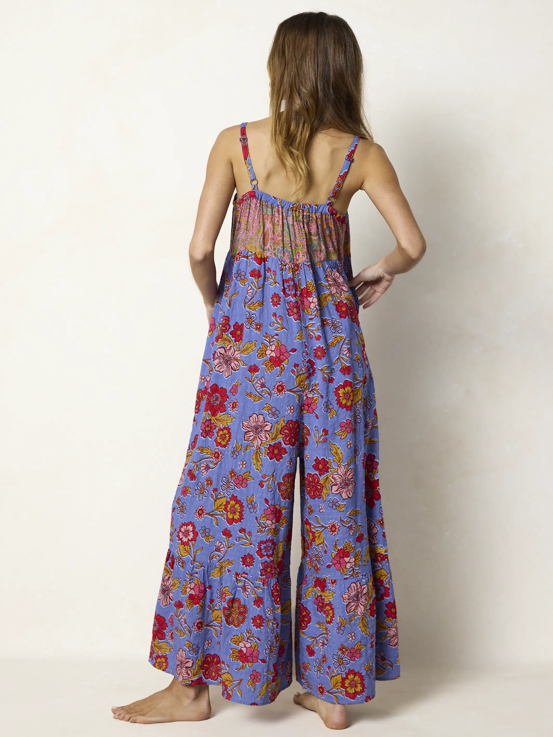 Stephanie Jumpsuit - Stella Blooms Blue - Image 4