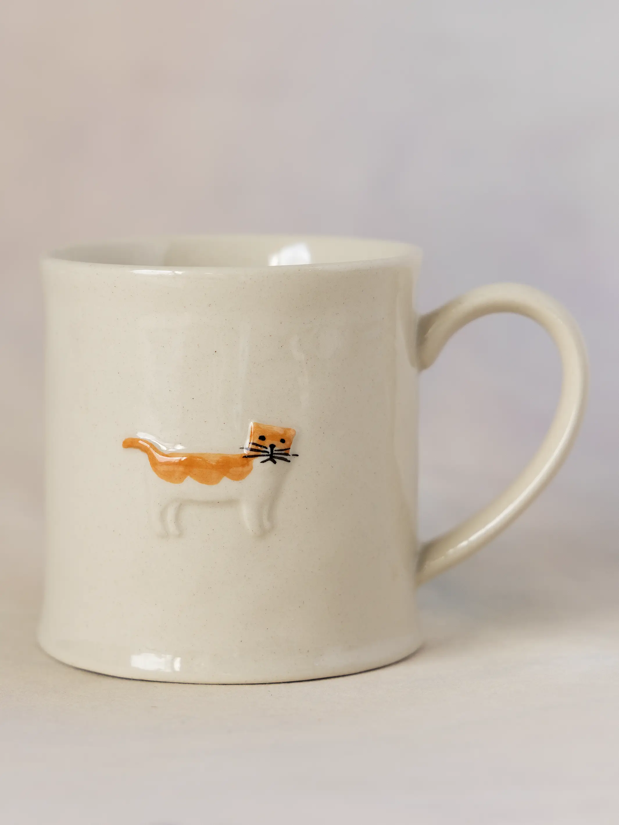 Stoneware Pet Mug - Cat - Image 3