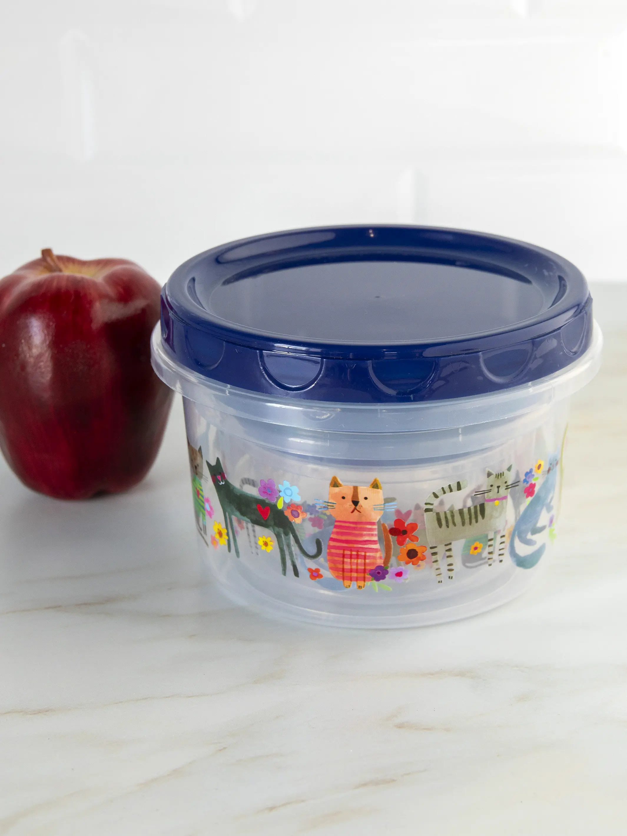 Storage Containers, Set of 3 - Cat - Image 2