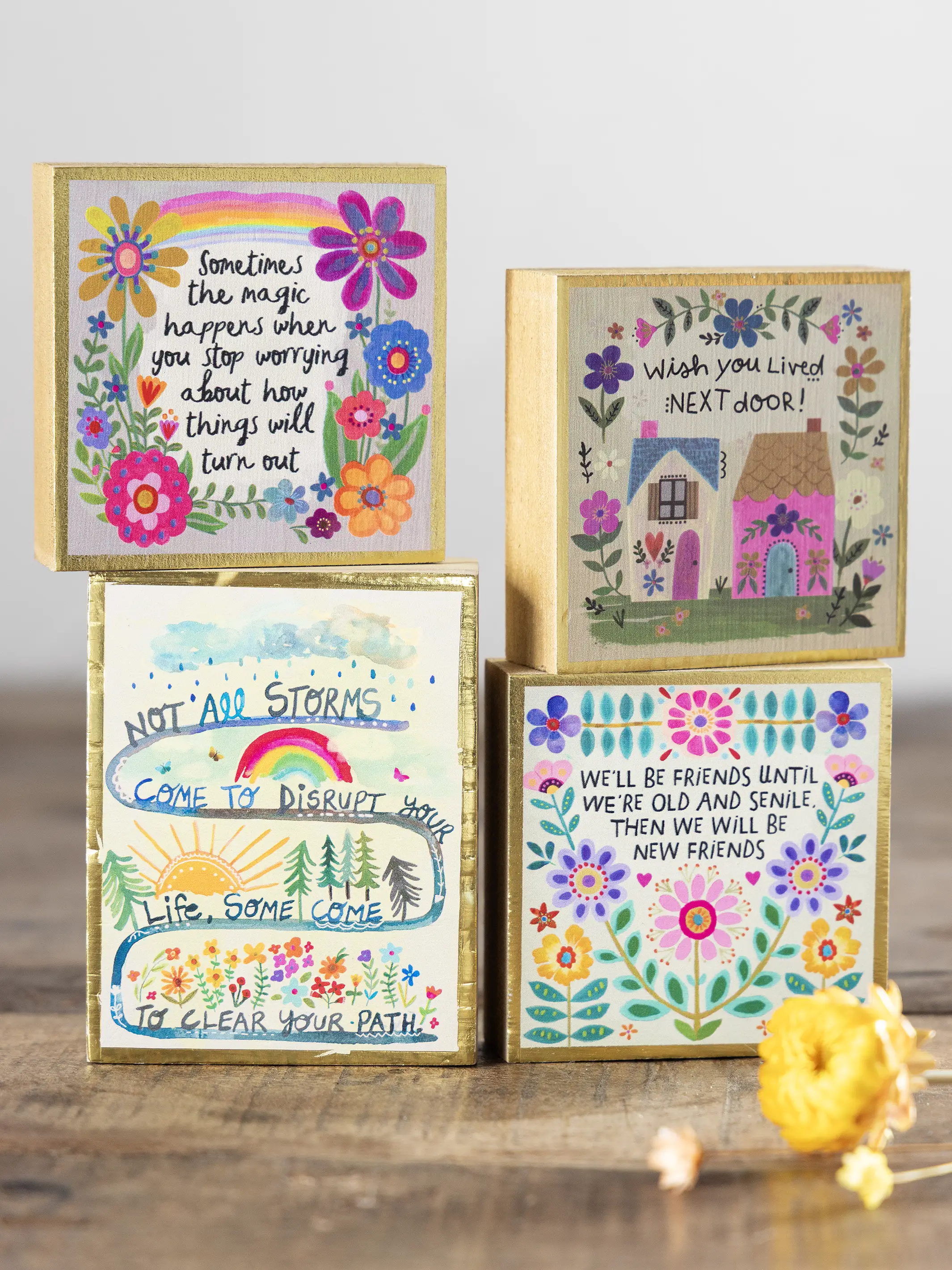Tiny Block Keepsake - Friends - Image 2
