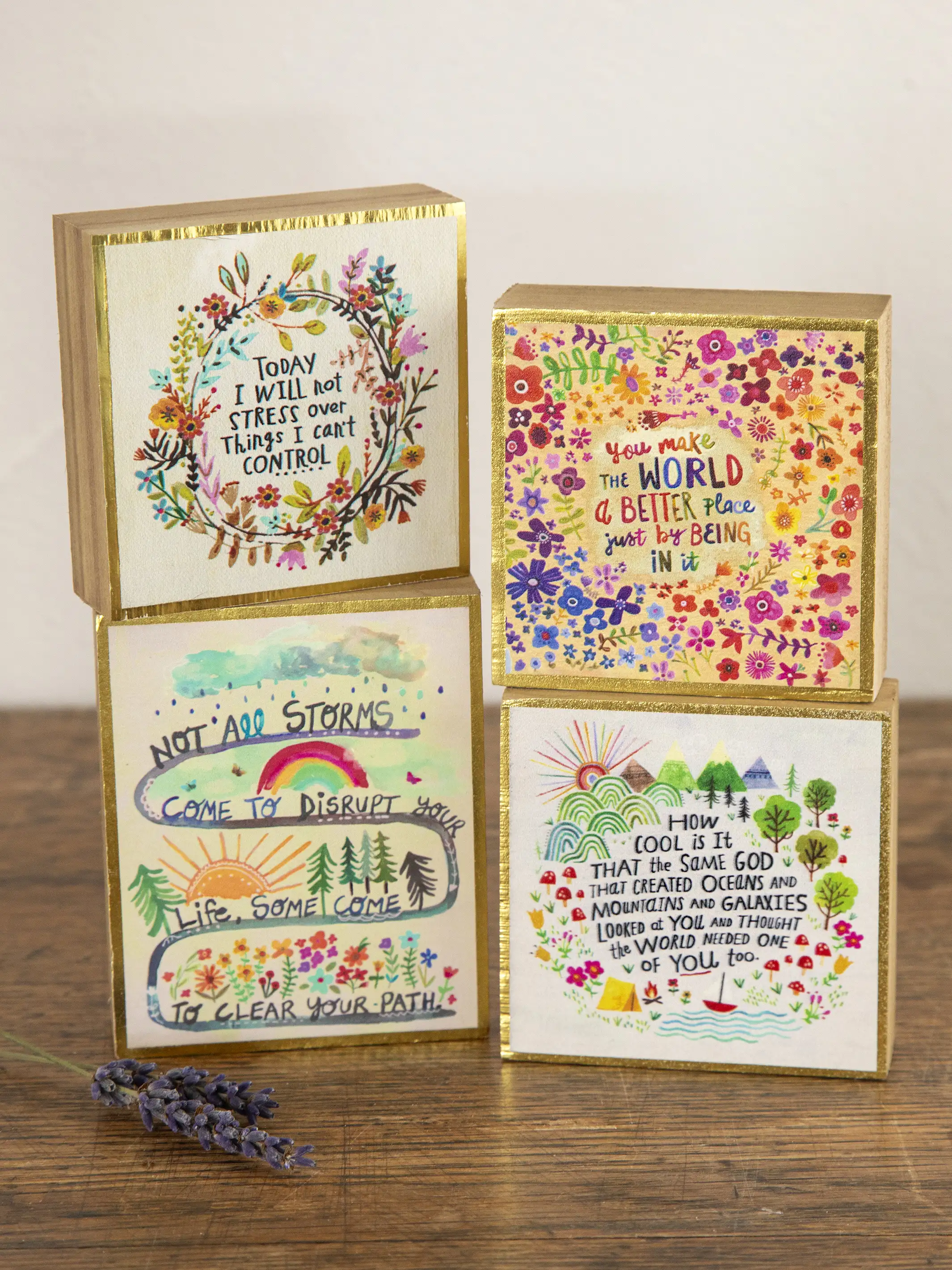 Tiny Block Keepsake - Not All Storms - Image 2