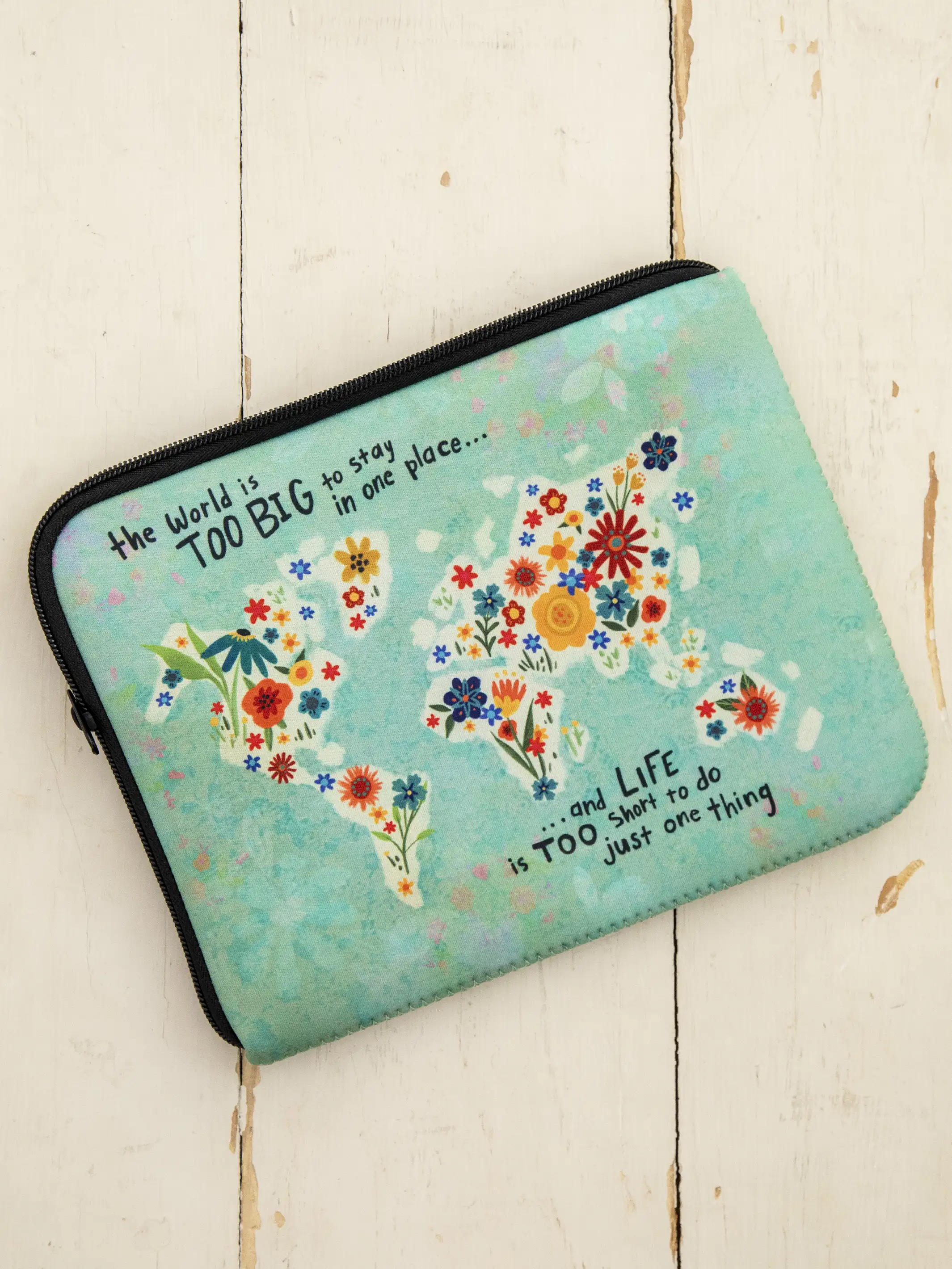 Travel Document Pouch - Life Is Too Short - Image 3