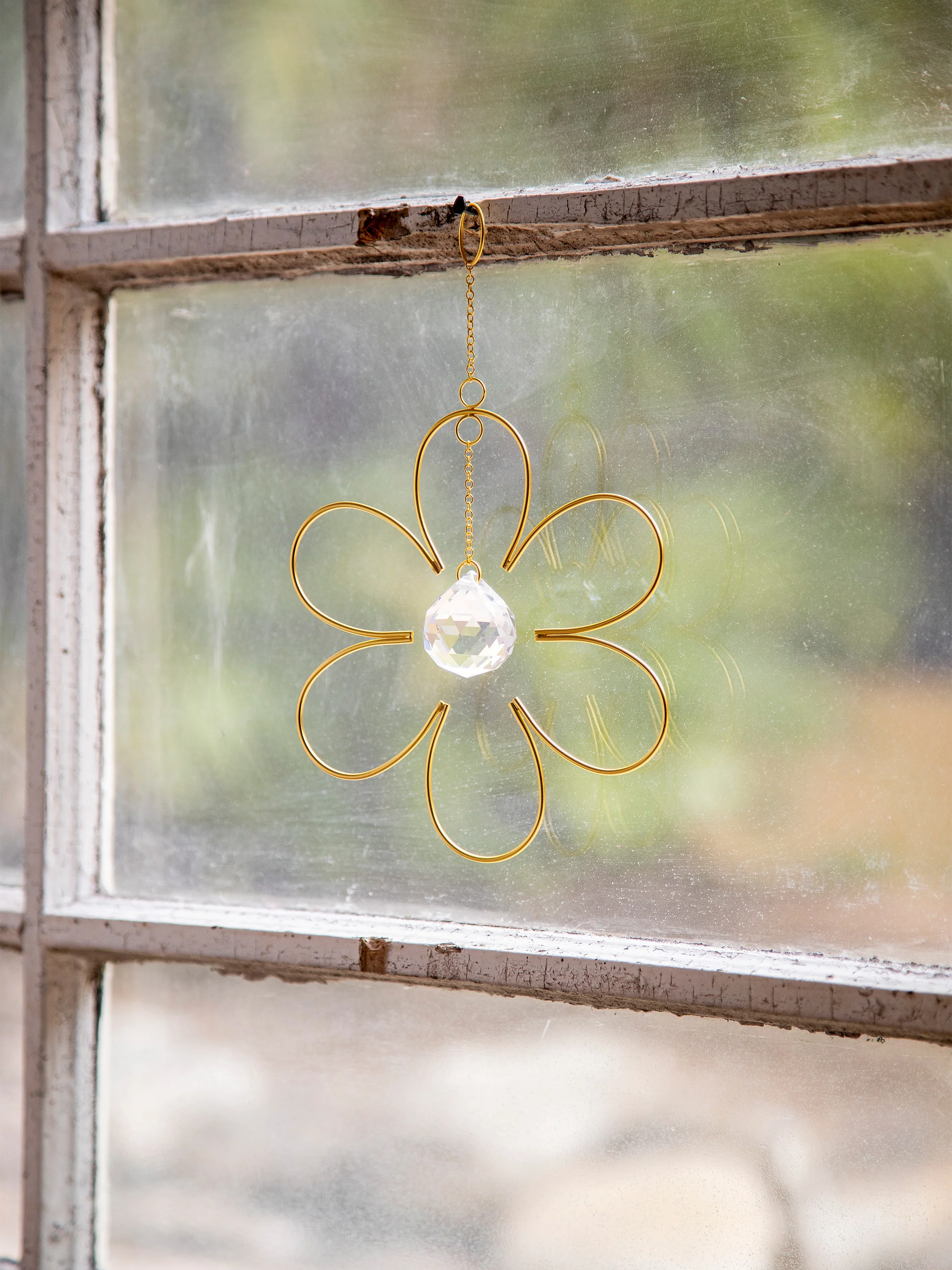 Whimsy Glass Sun Catcher - Flower - Image 2